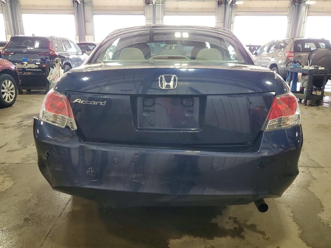 2008 Honda Accord Lx Blue vin: JHMCP26378C055320
