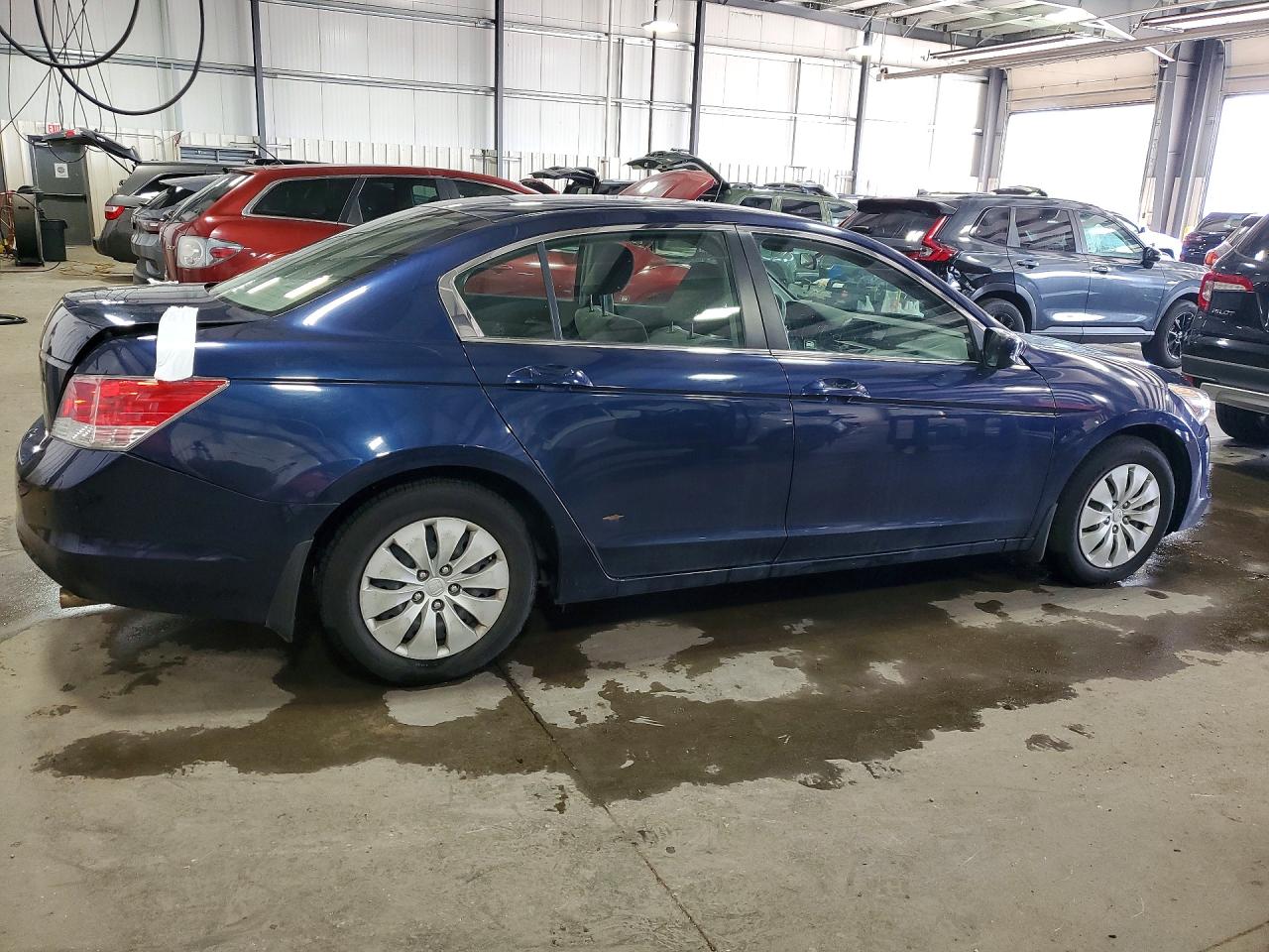 2008 Honda Accord Lx Blue vin: JHMCP26378C055320