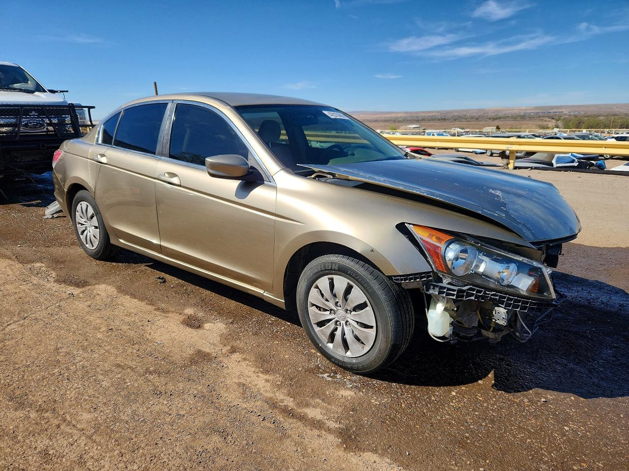 2008 Honda Accord Lx Золотой vin: JHMCP26388C048361