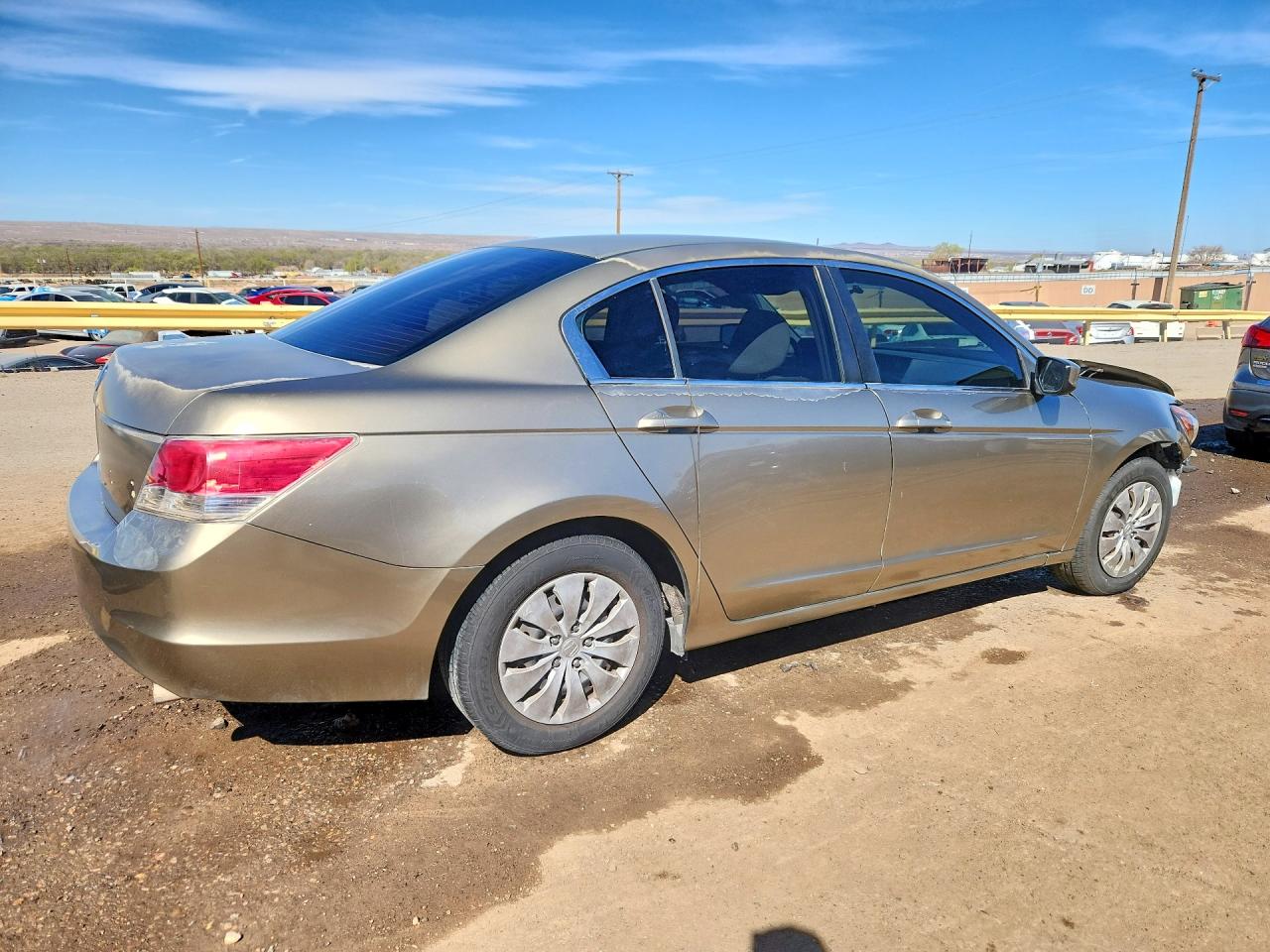 2008 Honda Accord Lx Золотой vin: JHMCP26388C048361