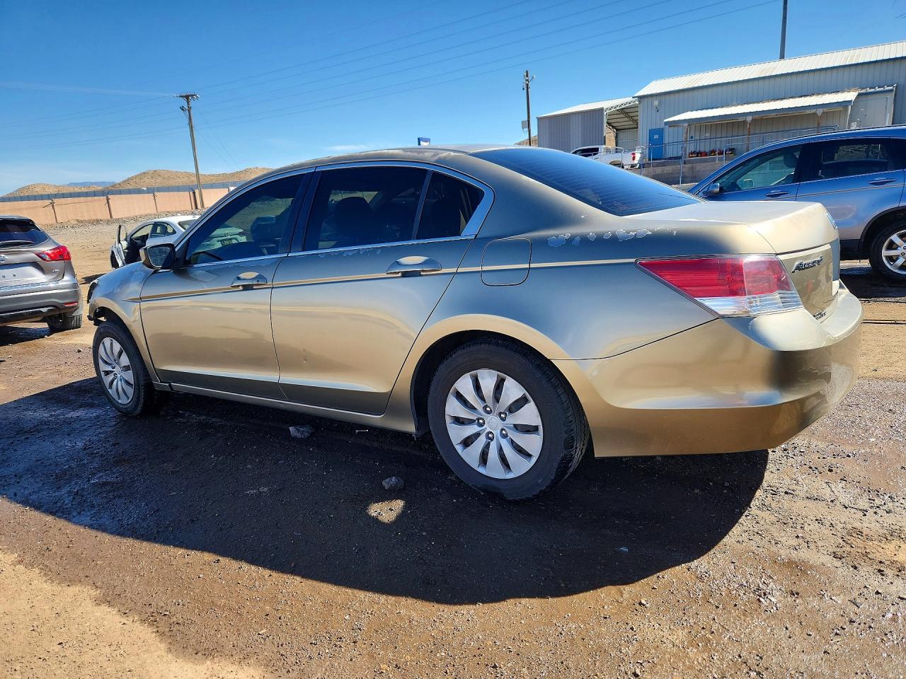 2008 Honda Accord Lx Золотой vin: JHMCP26388C048361