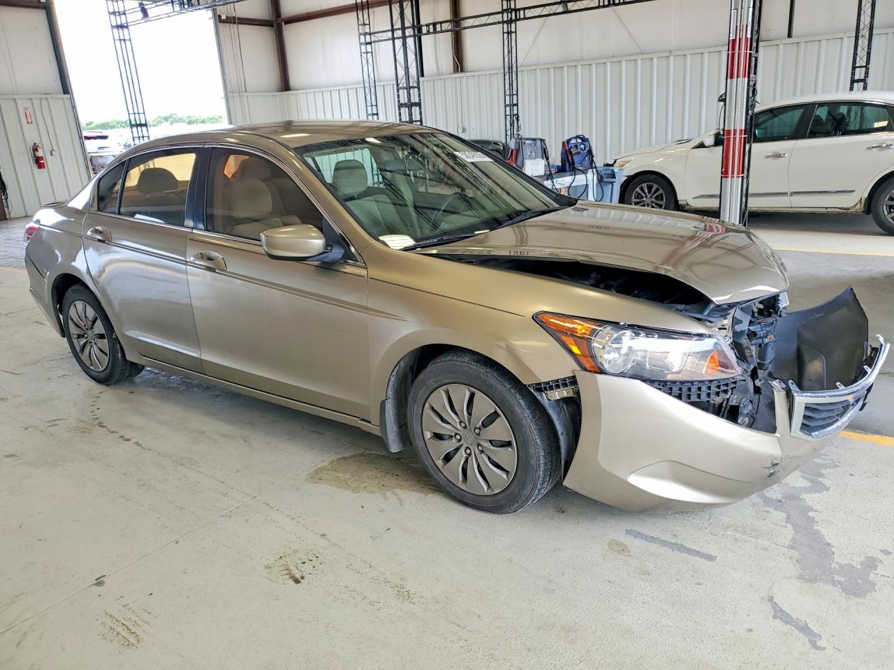 2008 Honda Accord Lx Кремовый vin: JHMCP26388C074605