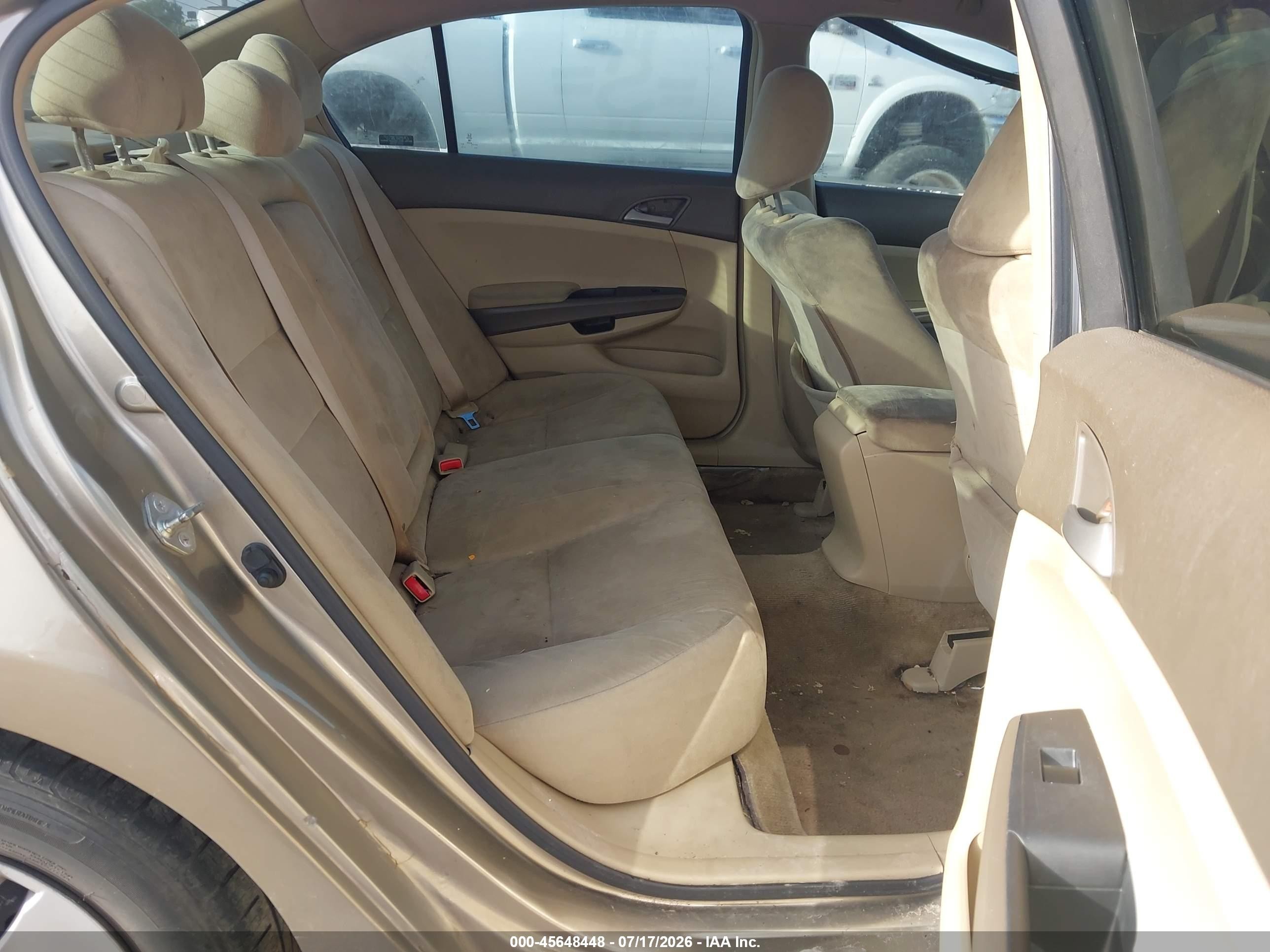 2008 Honda Accord 2.4 Lx Gold vin: JHMCP26388C074622