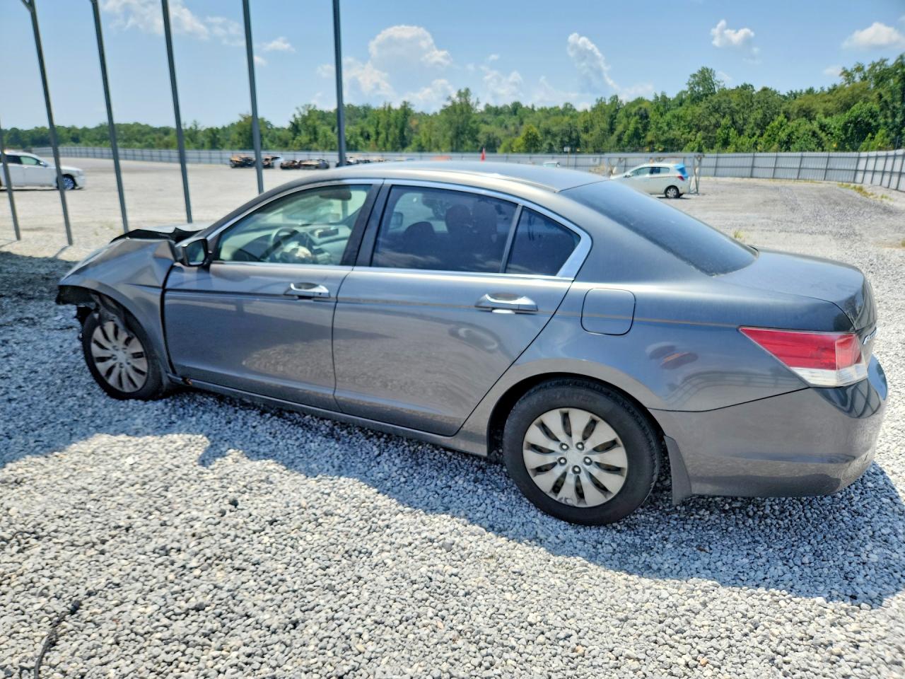 2009 Honda Accord Lx Gray vin: JHMCP26389C000618