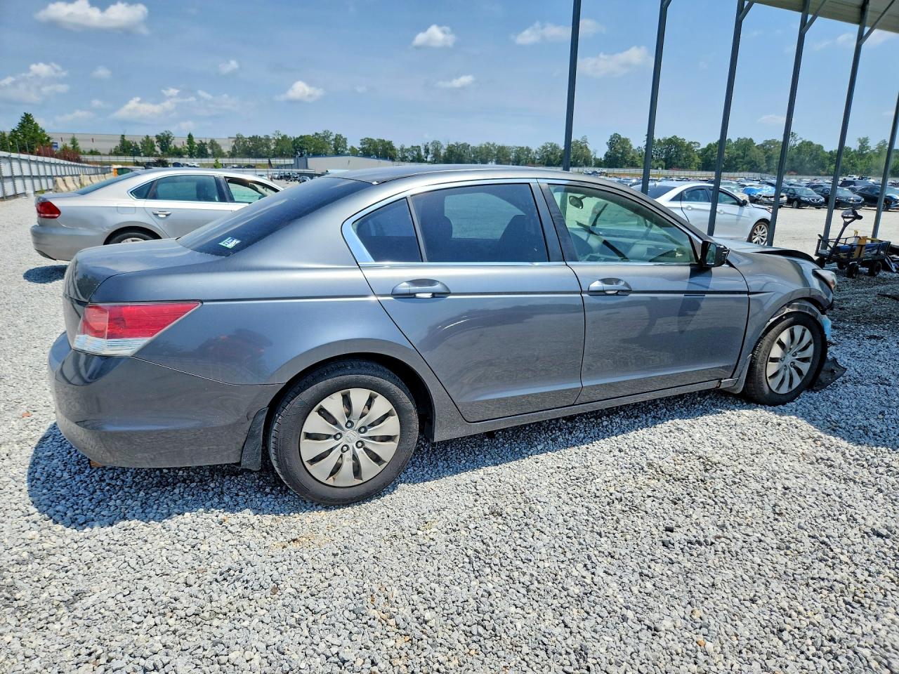 2009 Honda Accord Lx Gray vin: JHMCP26389C000618