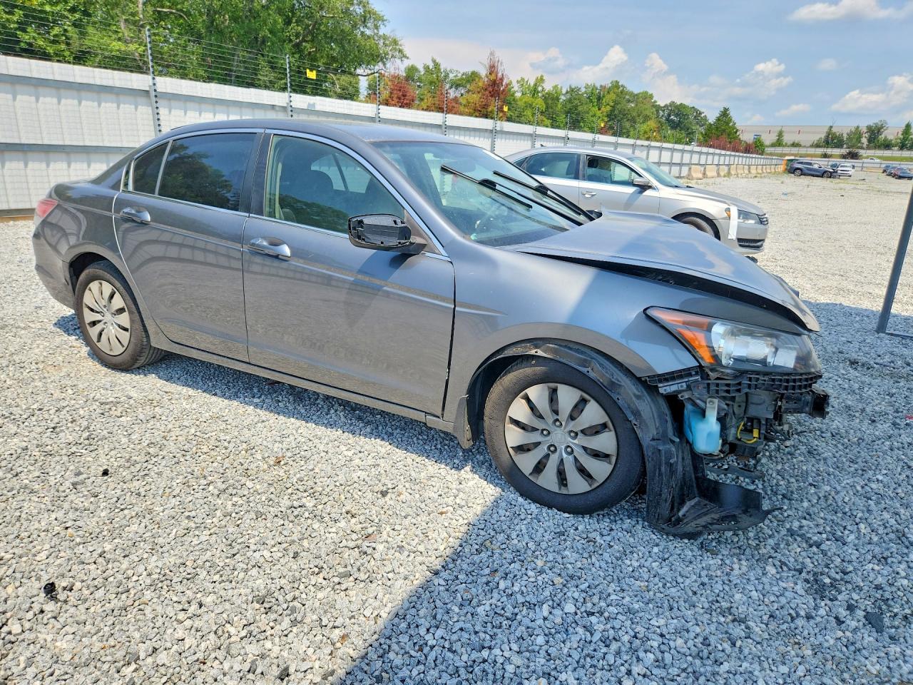 2009 Honda Accord Lx Gray vin: JHMCP26389C000618