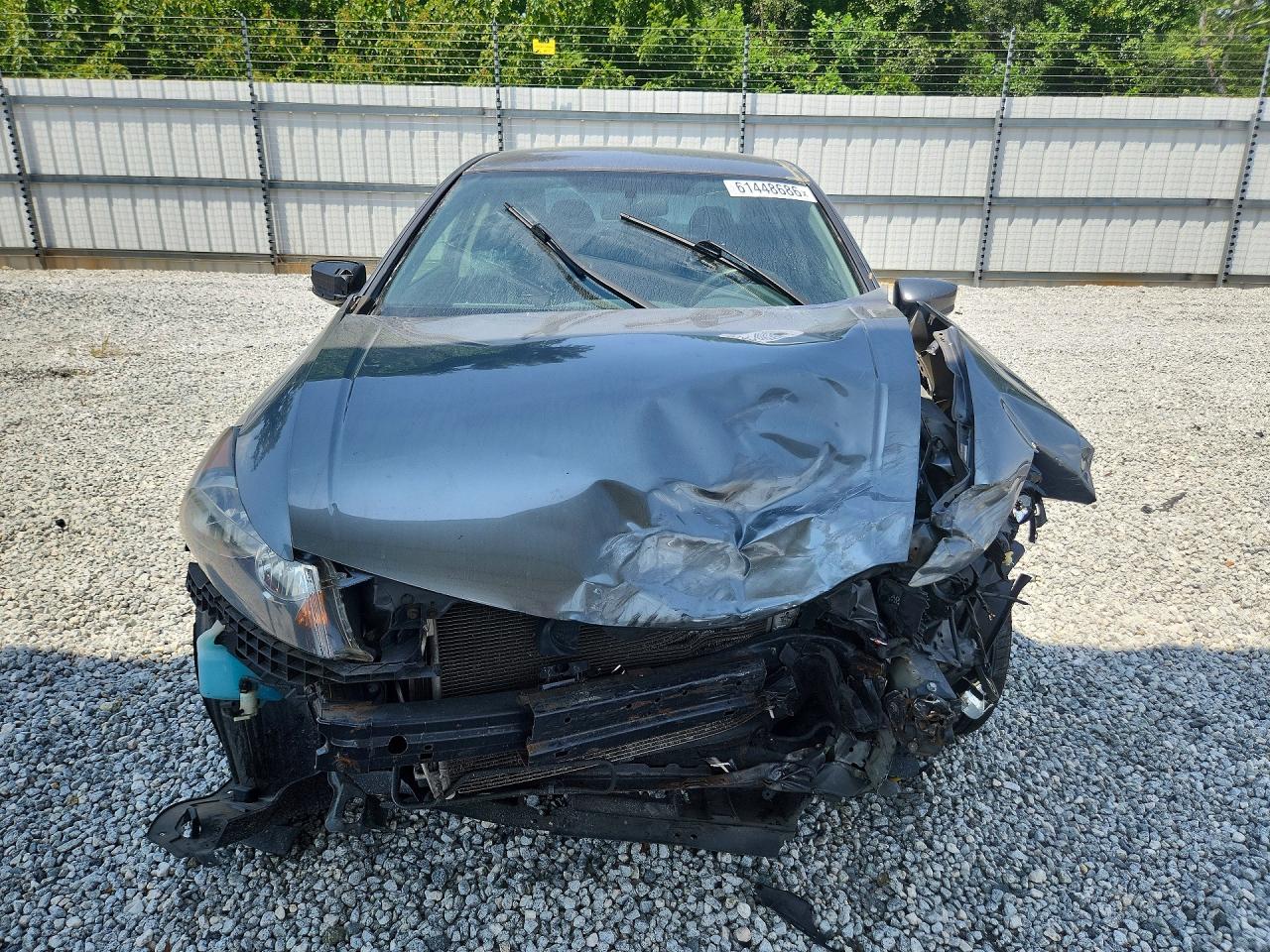 2009 Honda Accord Lx Gray vin: JHMCP26389C000618