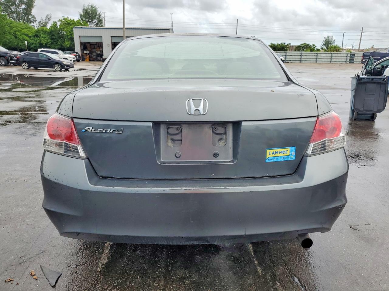 2008 Honda Accord Lx Gray vin: JHMCP26398C074970
