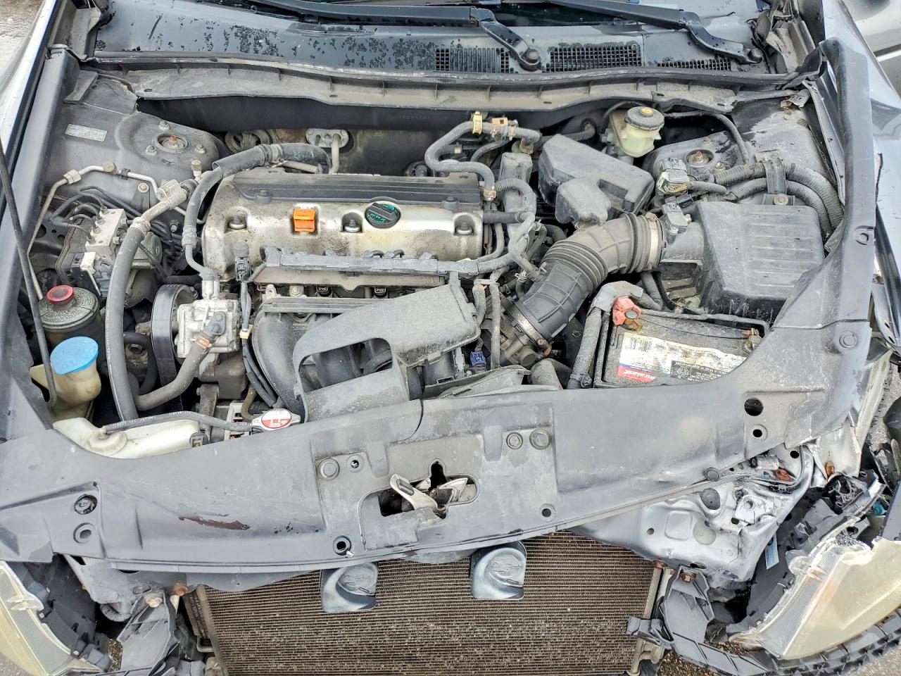 2008 Honda Accord Lx Gray vin: JHMCP26398C074970