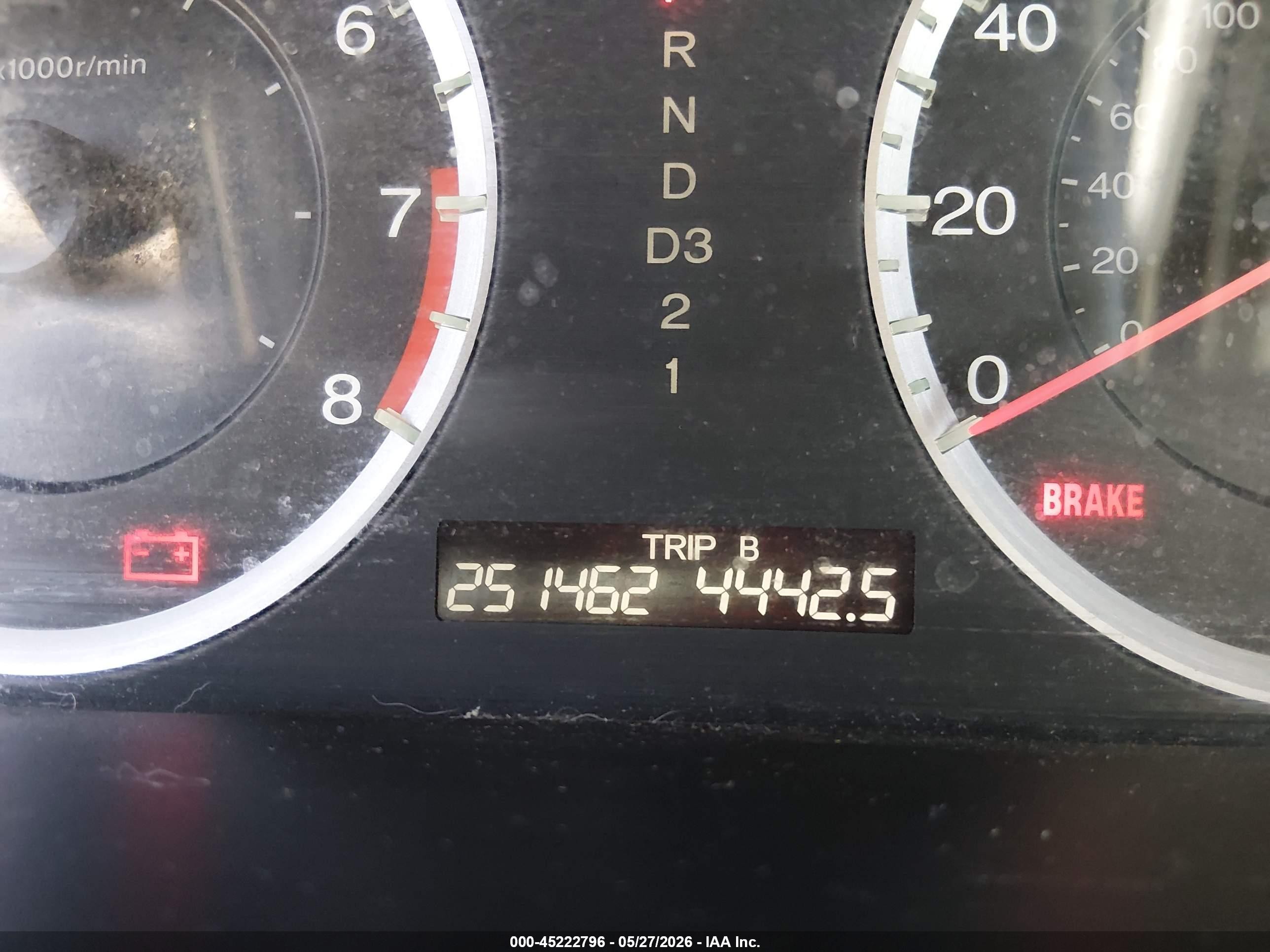 2009 Honda Accord 2.4 Lx Black vin: JHMCP26399C001843