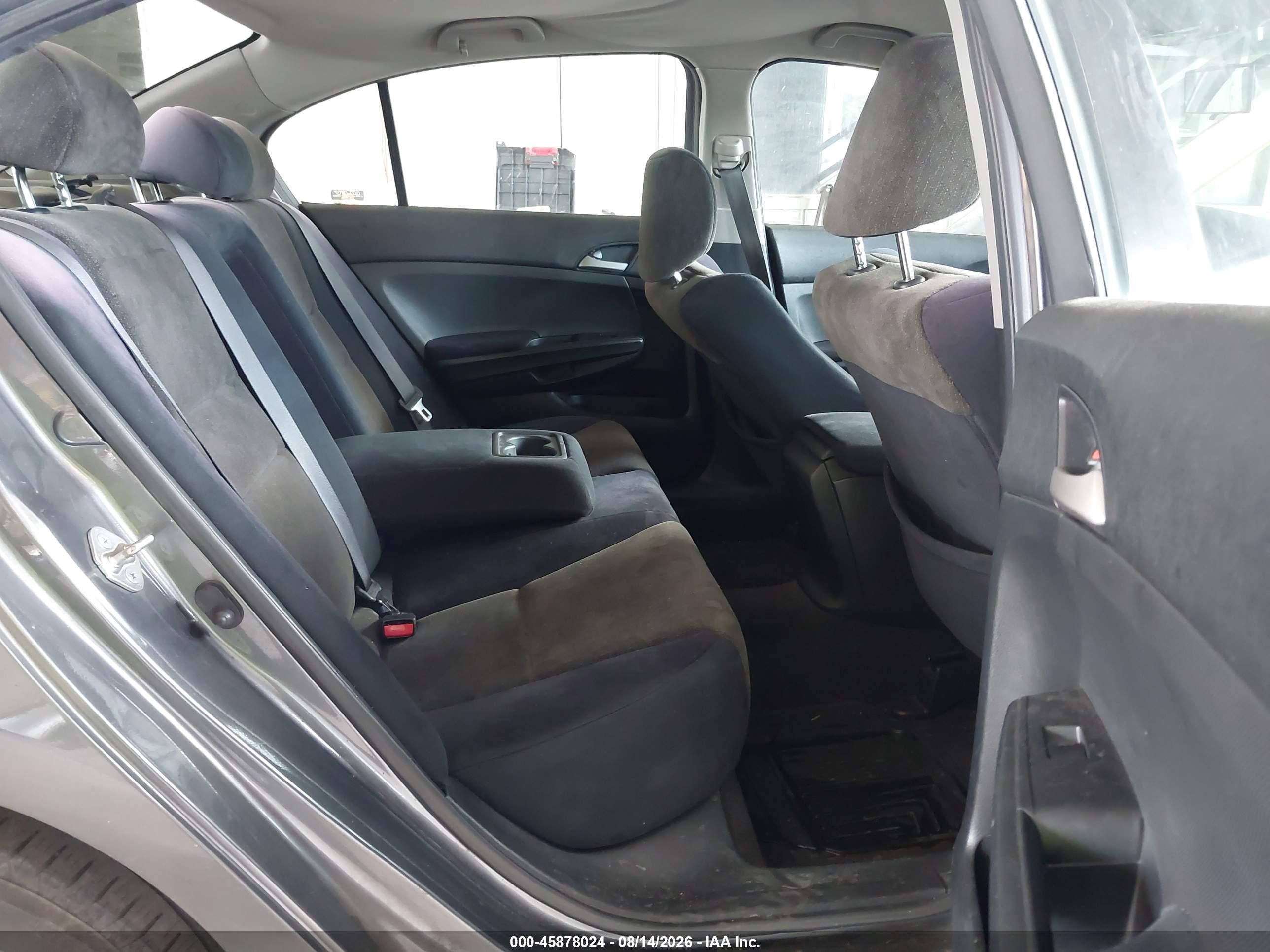 2009 Honda Accord 2.4 Lx Gray vin: JHMCP26399C006878
