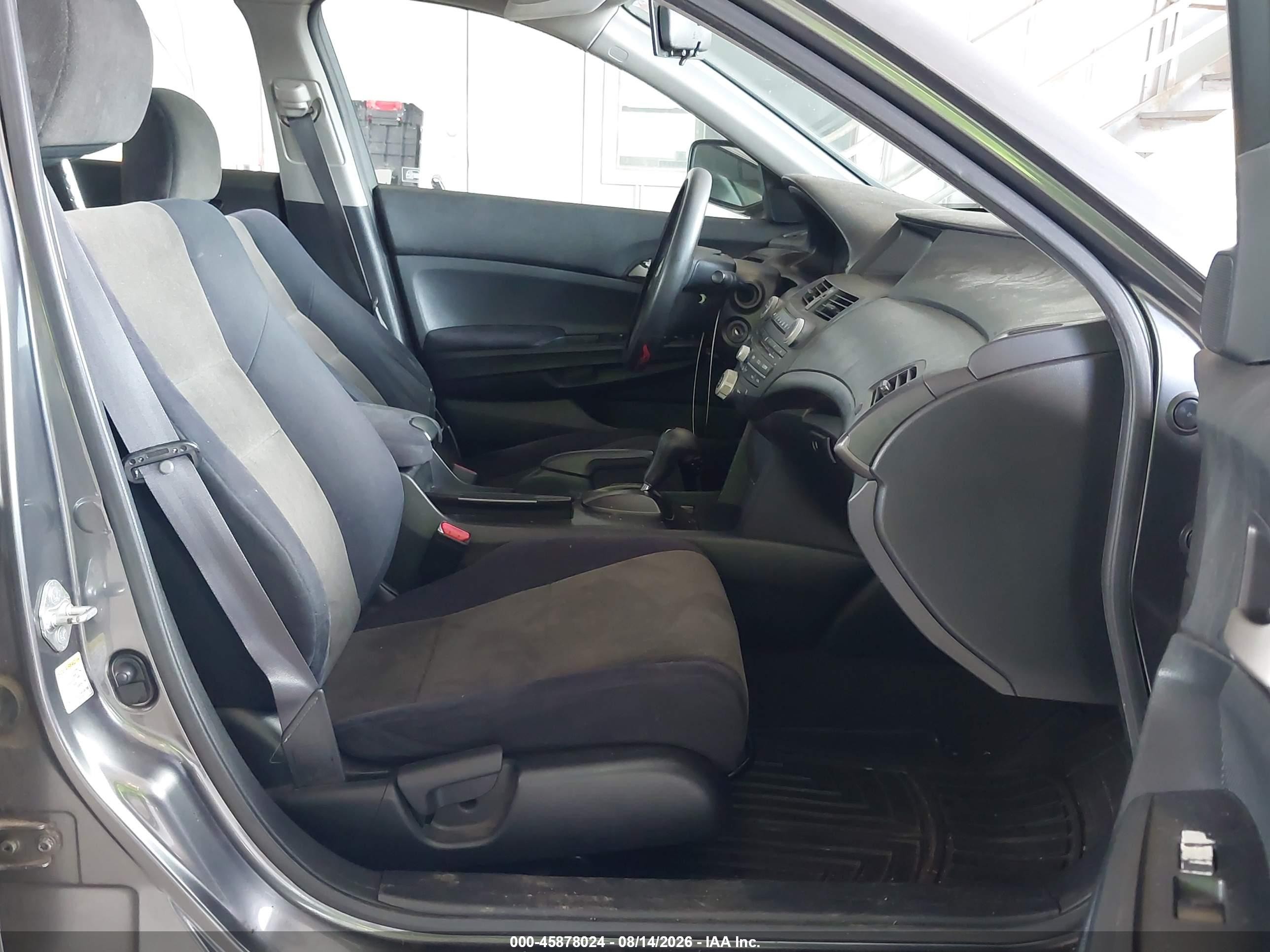 2009 Honda Accord 2.4 Lx Gray vin: JHMCP26399C006878