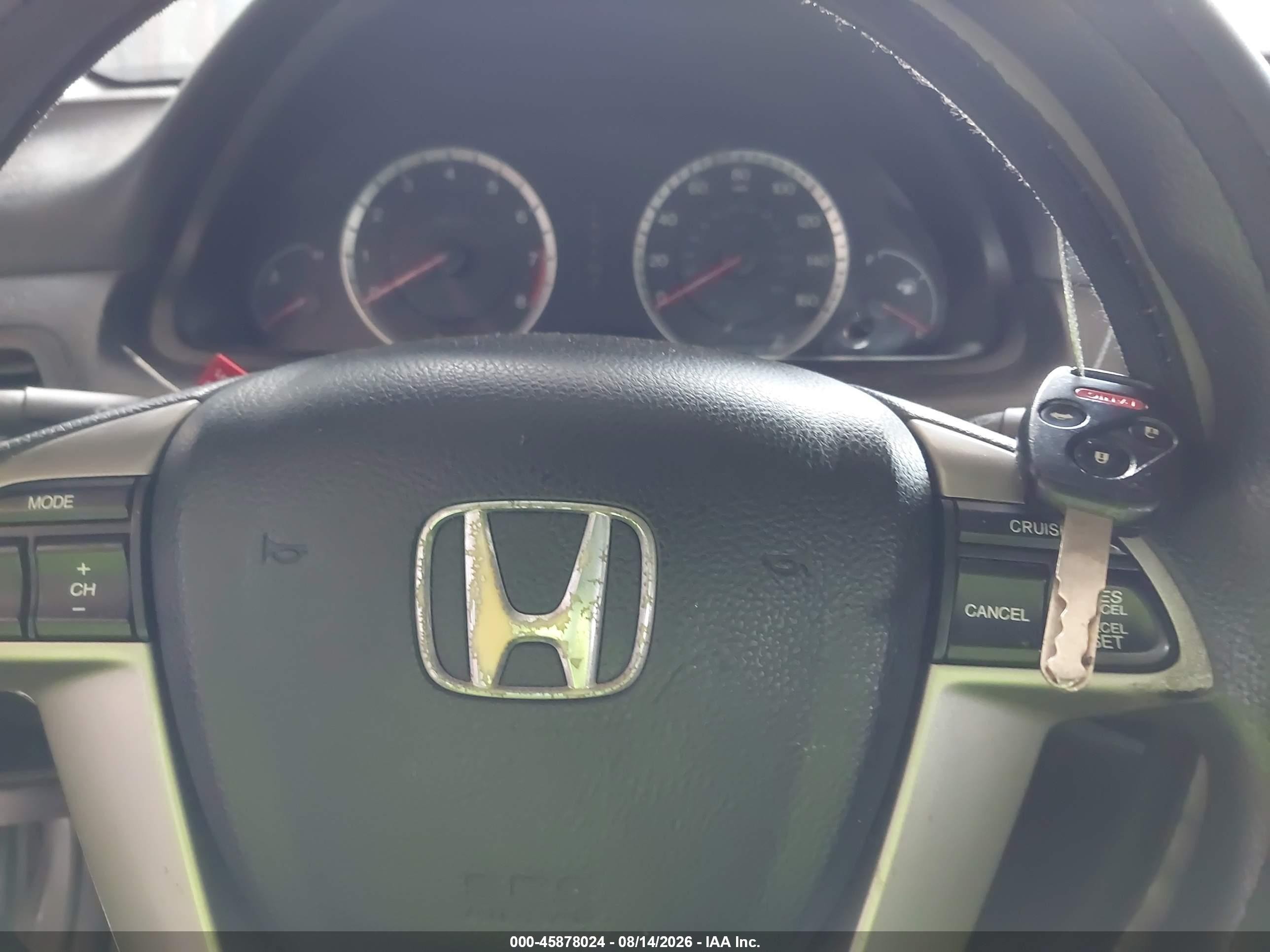 2009 Honda Accord 2.4 Lx Gray vin: JHMCP26399C006878