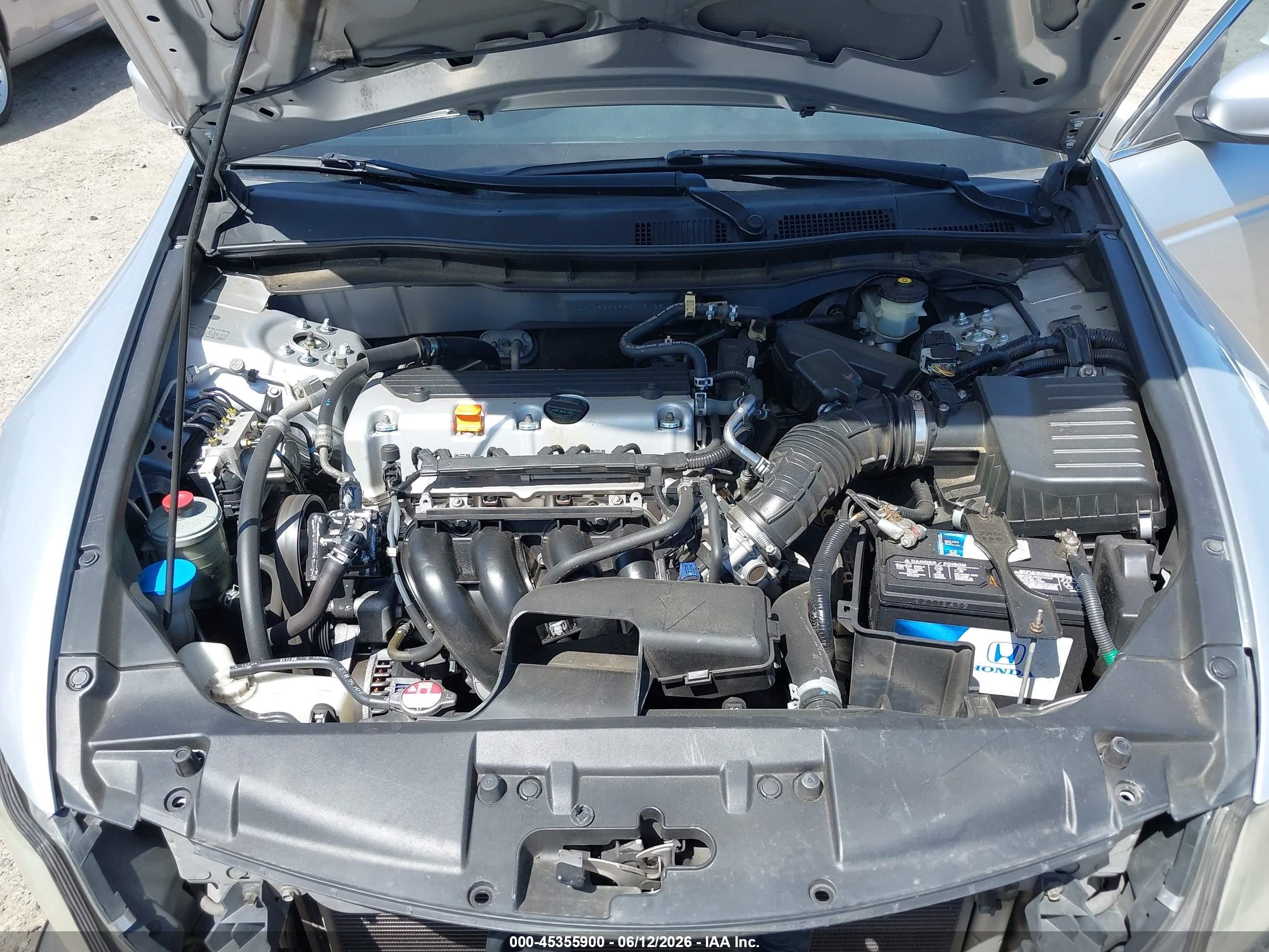 2009 Honda Accord 2.4 Lx Silver vin: JHMCP26399C015029