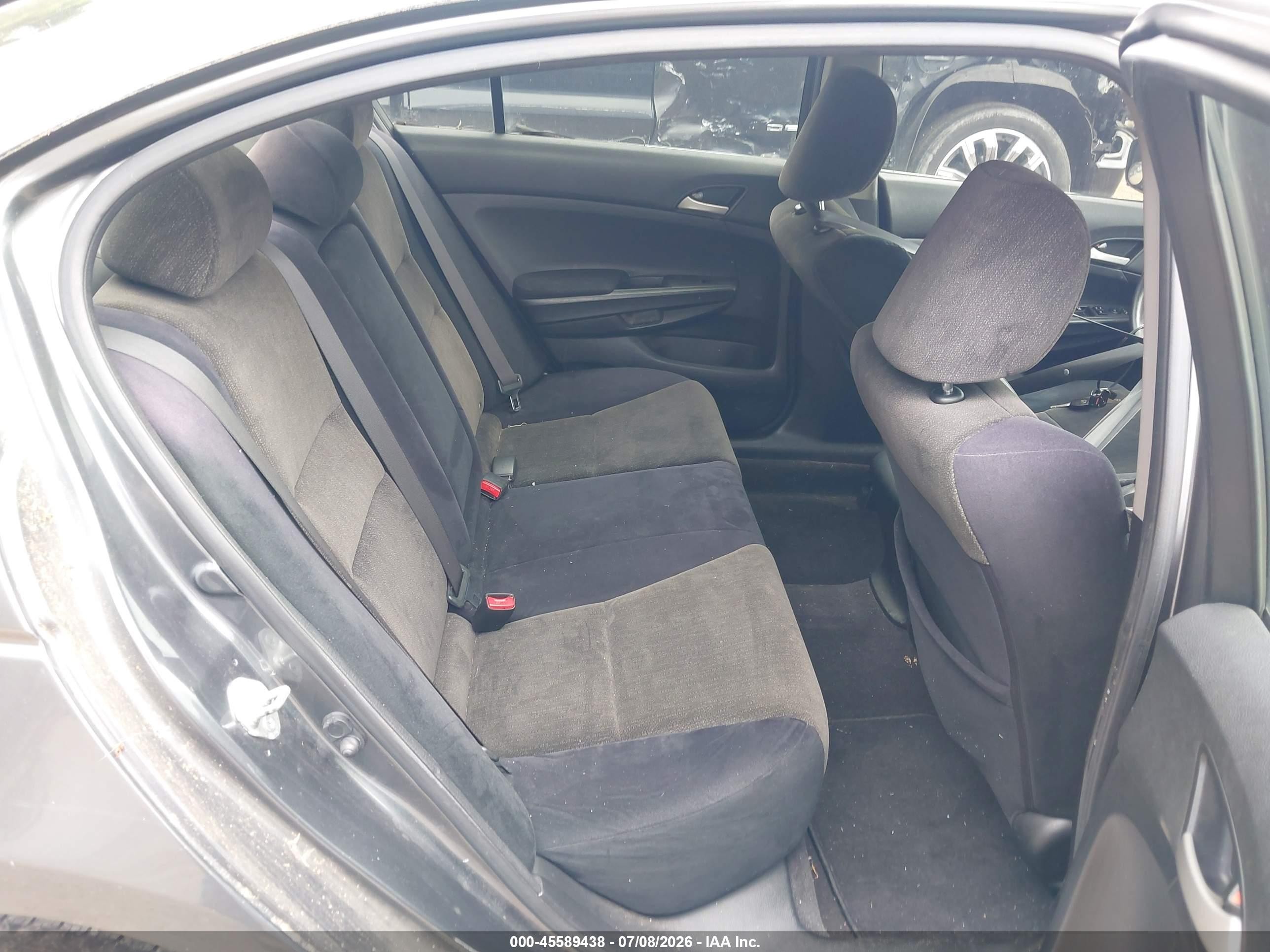 2009 Honda Accord 2.4 Lx Gray vin: JHMCP26399C016861