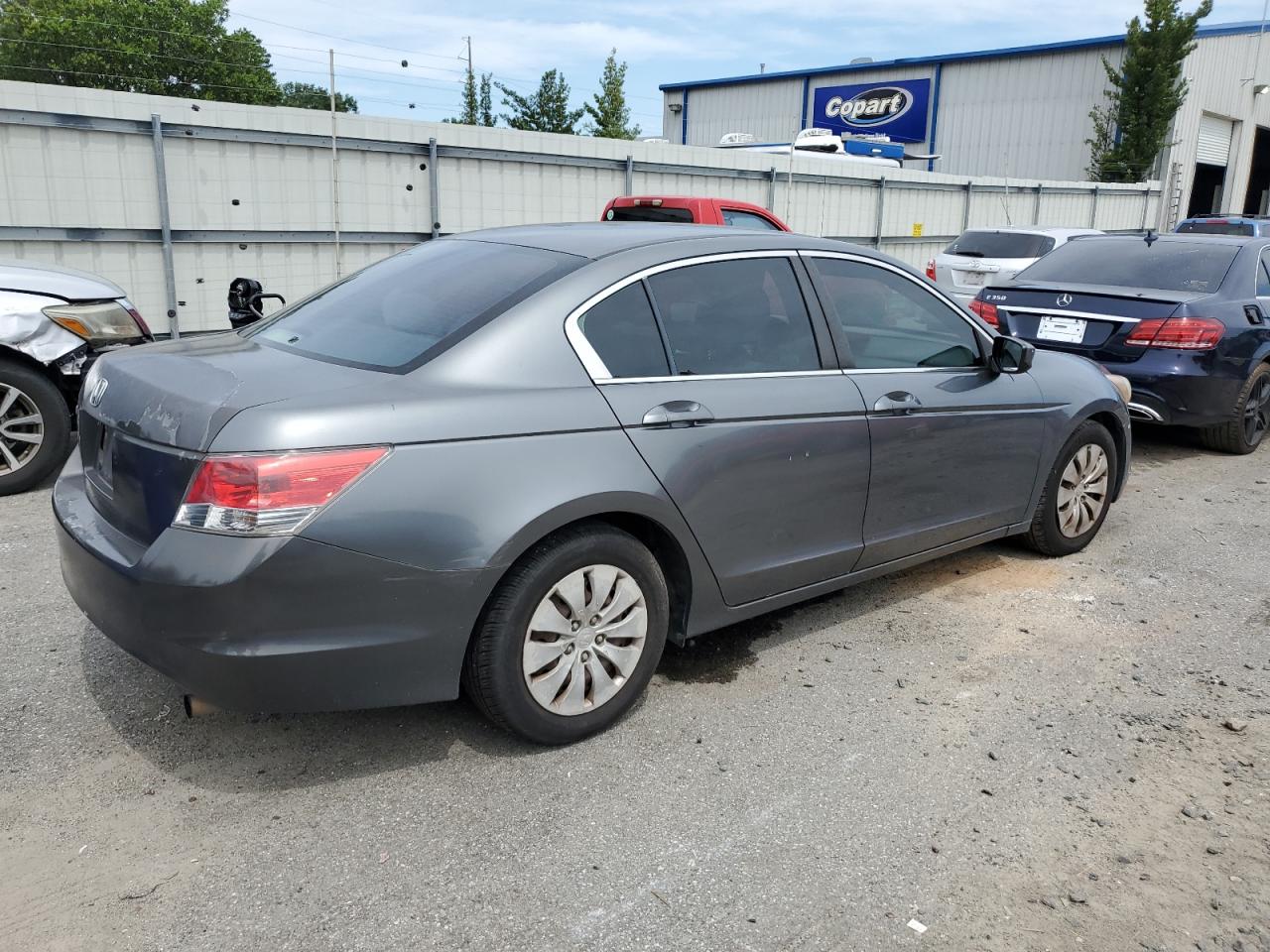 2008 Honda Accord Lx Gray vin: JHMCP263X8C024353
