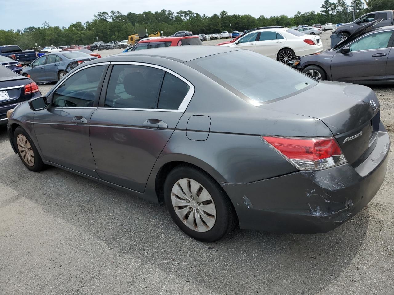 2008 Honda Accord Lx Gray vin: JHMCP263X8C024353