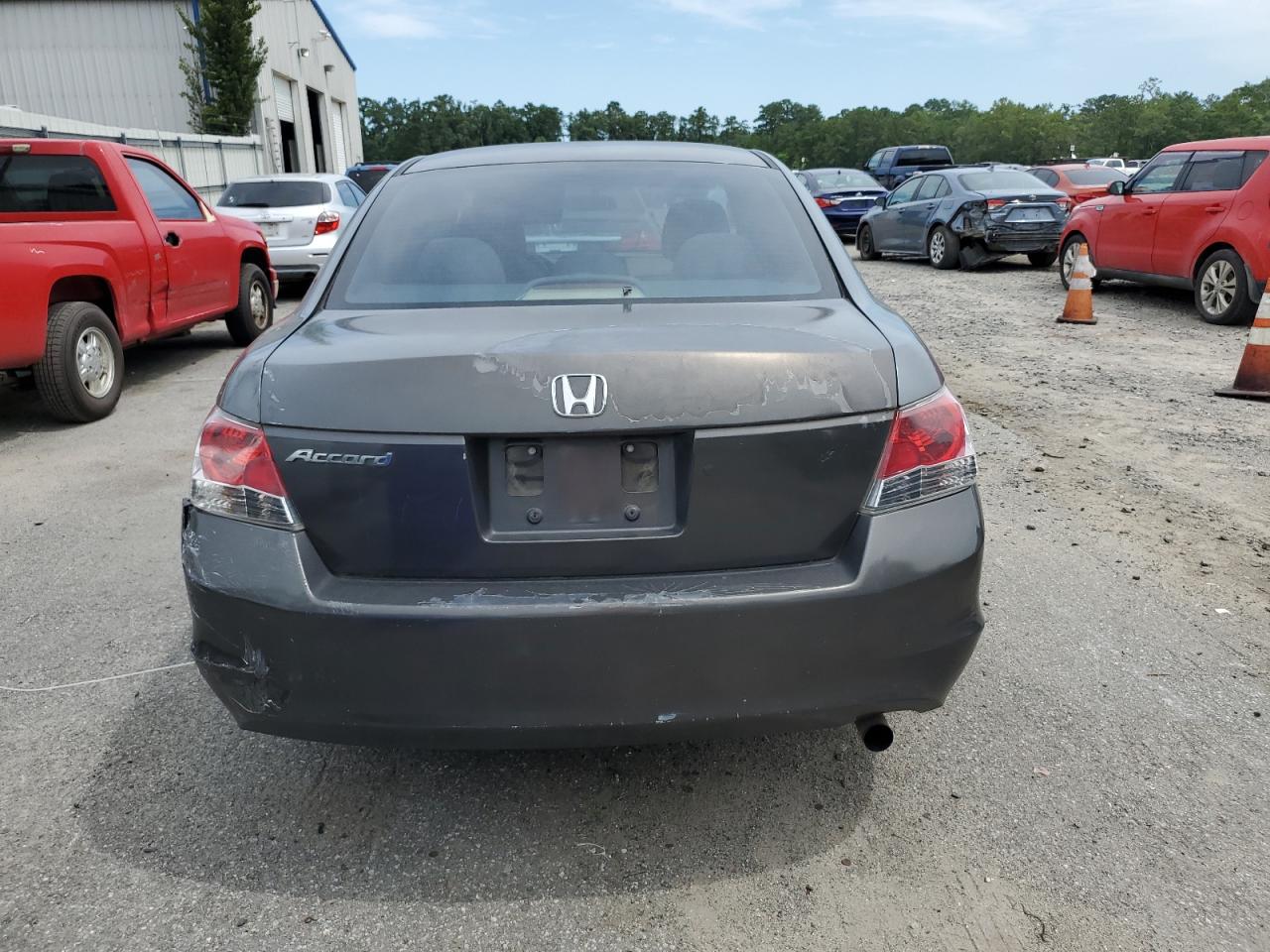 2008 Honda Accord Lx Gray vin: JHMCP263X8C024353