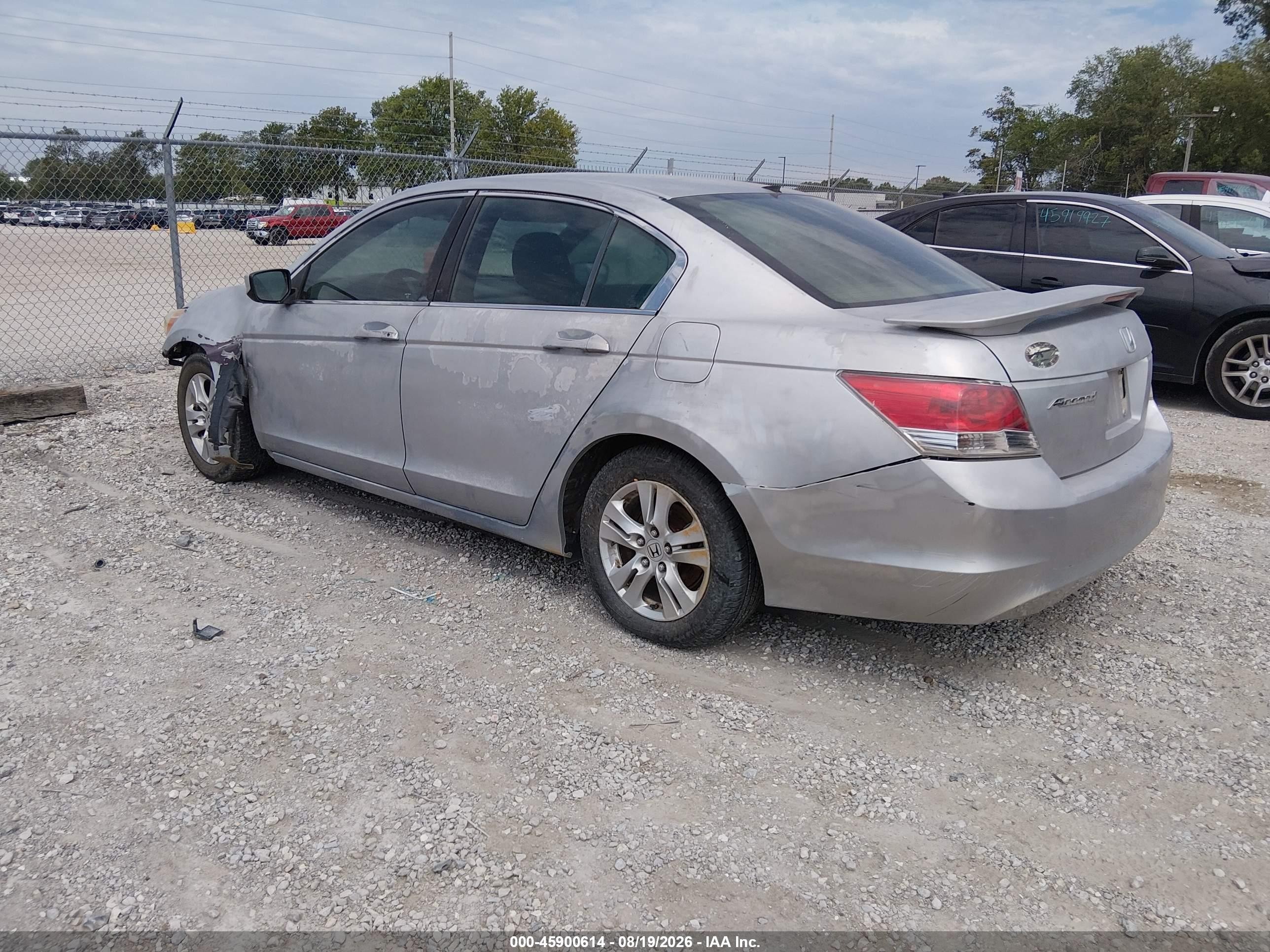 2008 Honda Accord 2.4 Lx Light Blue vin: JHMCP263X8C057904