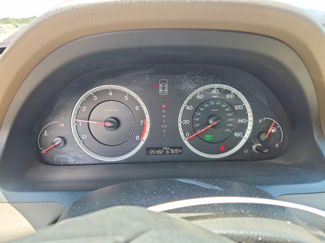 2008 Honda Accord Lx Фиолетовый vin: JHMCP263X8C074721