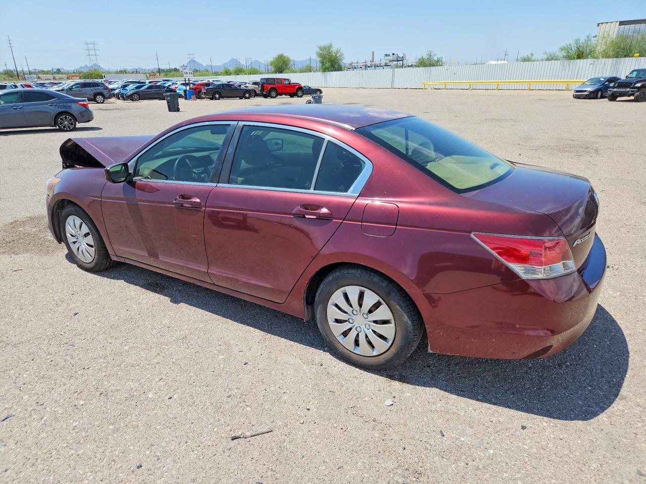 2008 Honda Accord Lx Фиолетовый vin: JHMCP263X8C074721