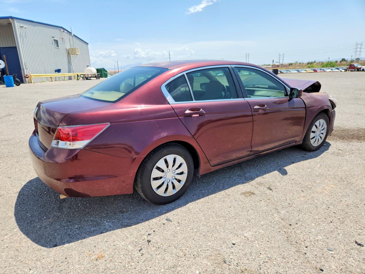 2008 Honda Accord Lx Фиолетовый vin: JHMCP263X8C074721