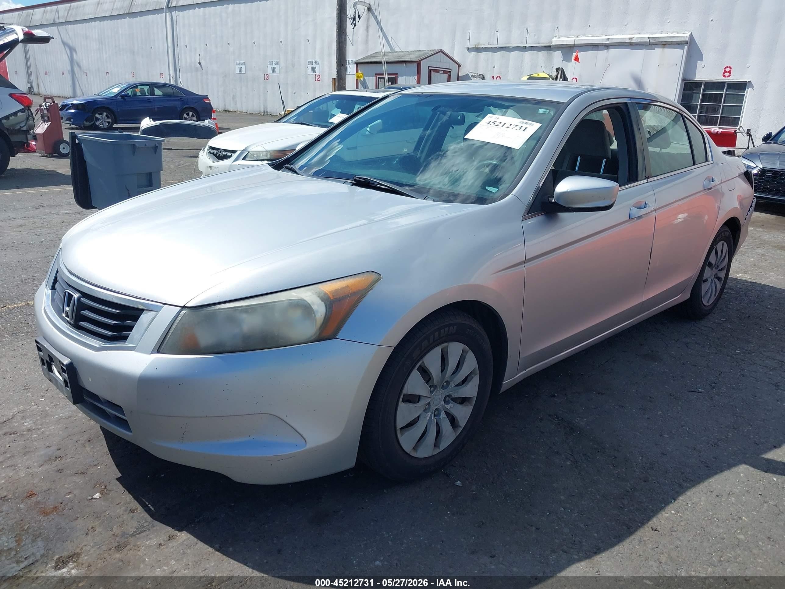 2009 Honda Accord 2.4 Lx Silver vin: JHMCP263X9C004959