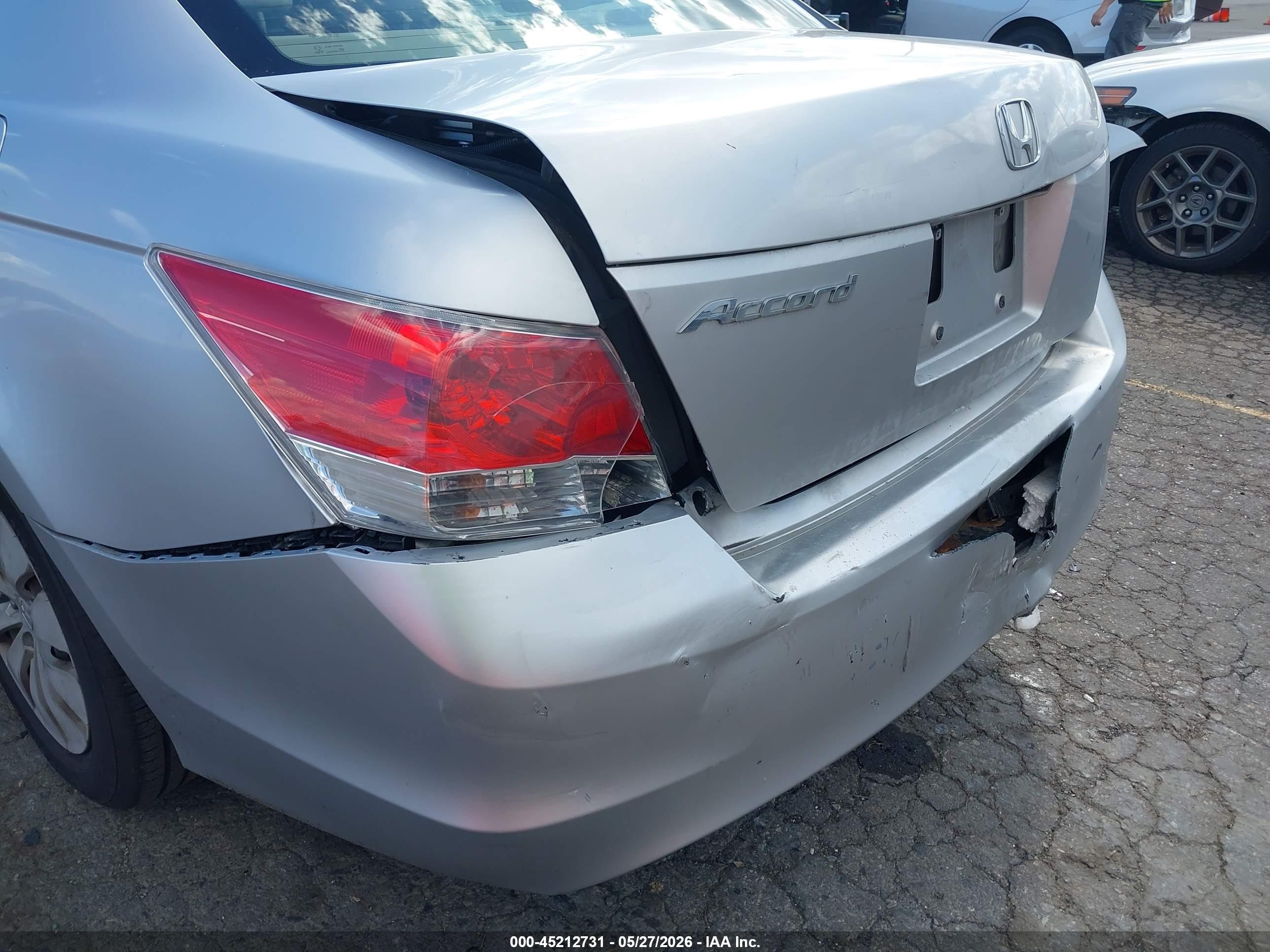 2009 Honda Accord 2.4 Lx Silver vin: JHMCP263X9C004959