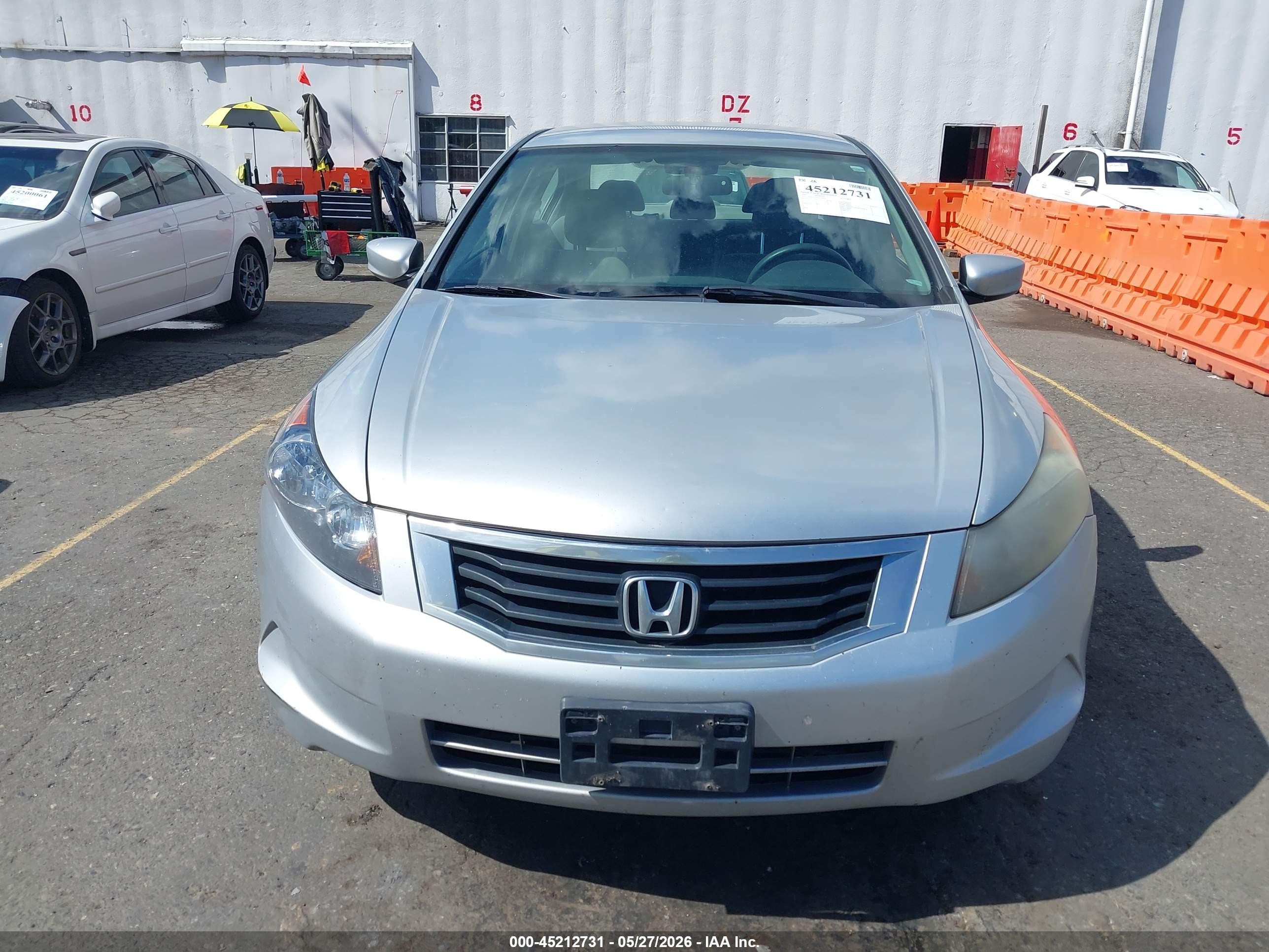 2009 Honda Accord 2.4 Lx Silver vin: JHMCP263X9C004959