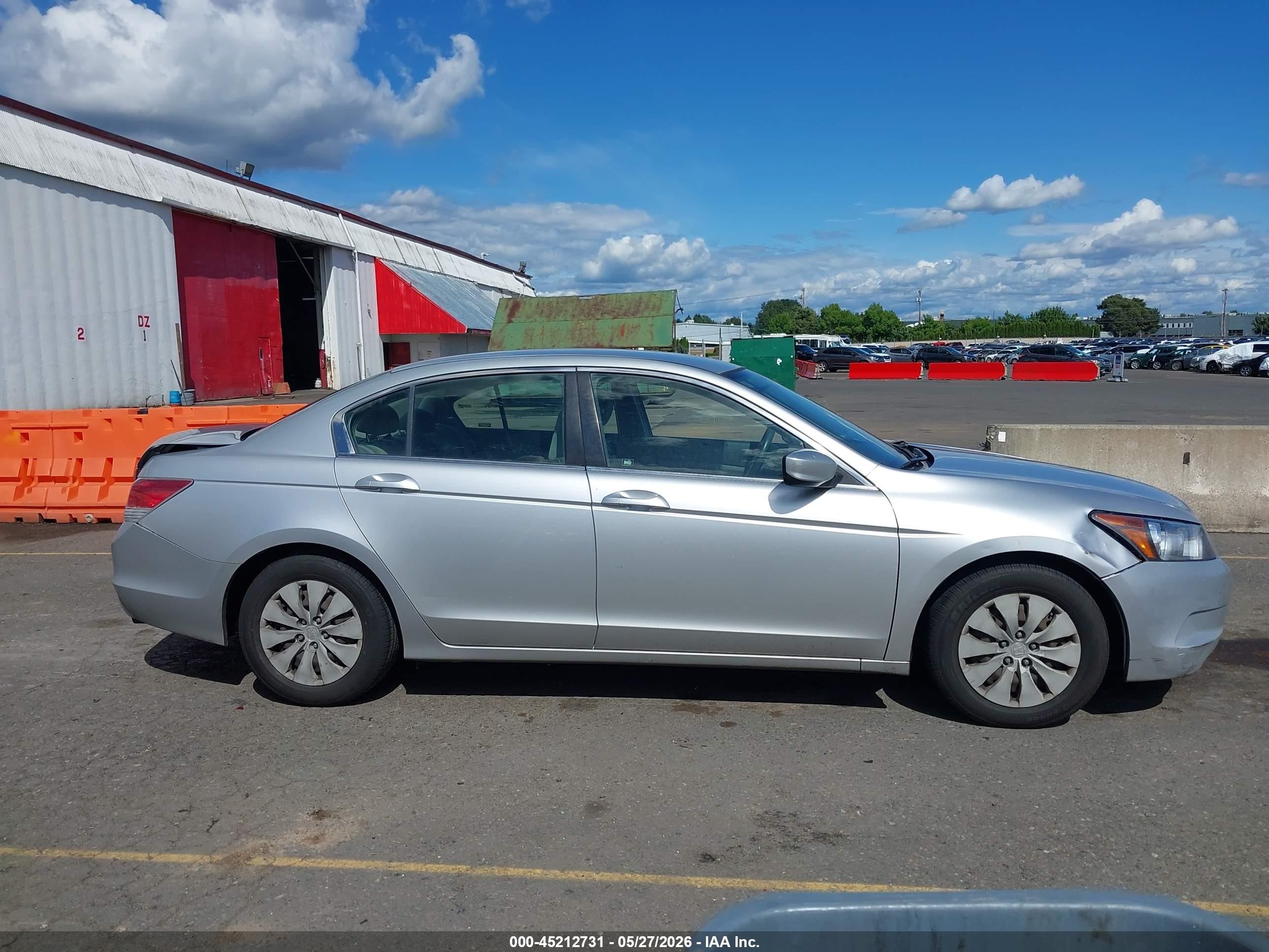 2009 Honda Accord 2.4 Lx Silver vin: JHMCP263X9C004959