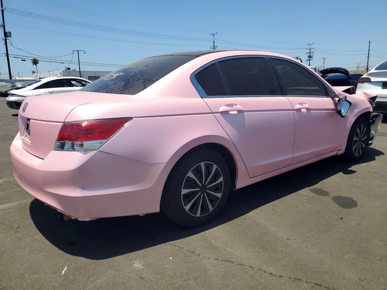 2009 Honda Accord Lx Pink vin: JHMCP263X9C005531