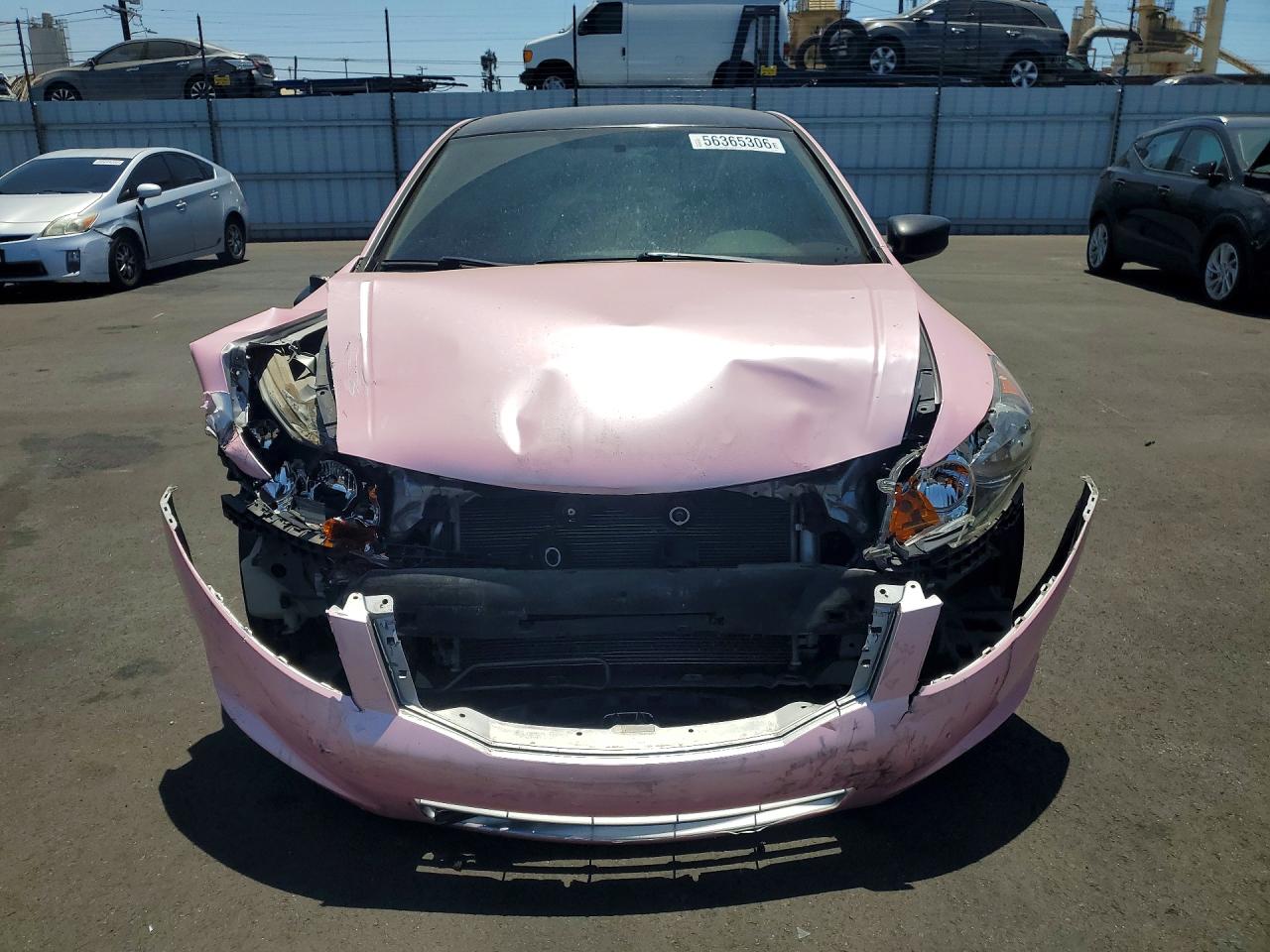2009 Honda Accord Lx Pink vin: JHMCP263X9C005531