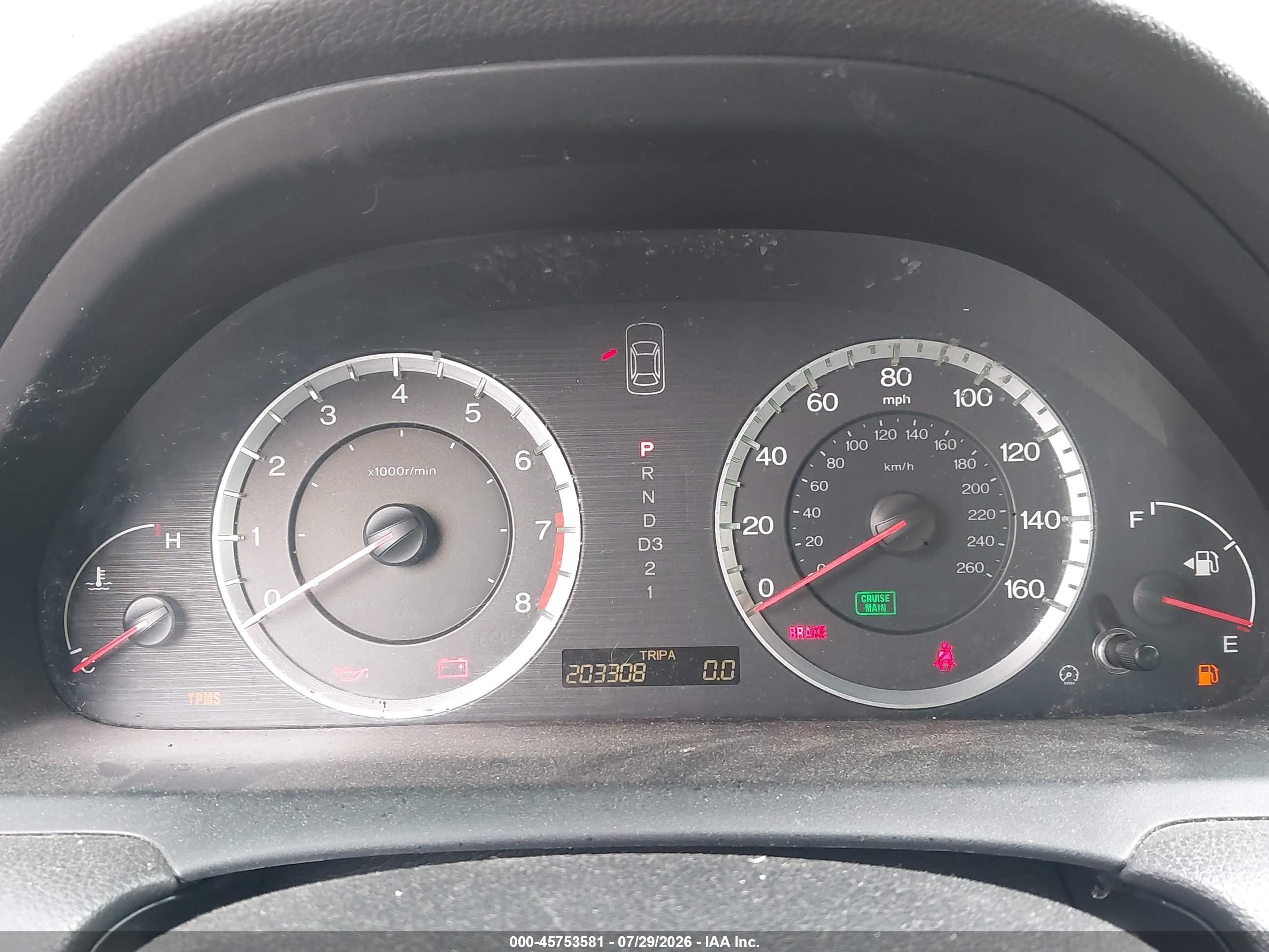 2008 Honda Accord 2.4 Lx-p Silver vin: JHMCP26408C027027
