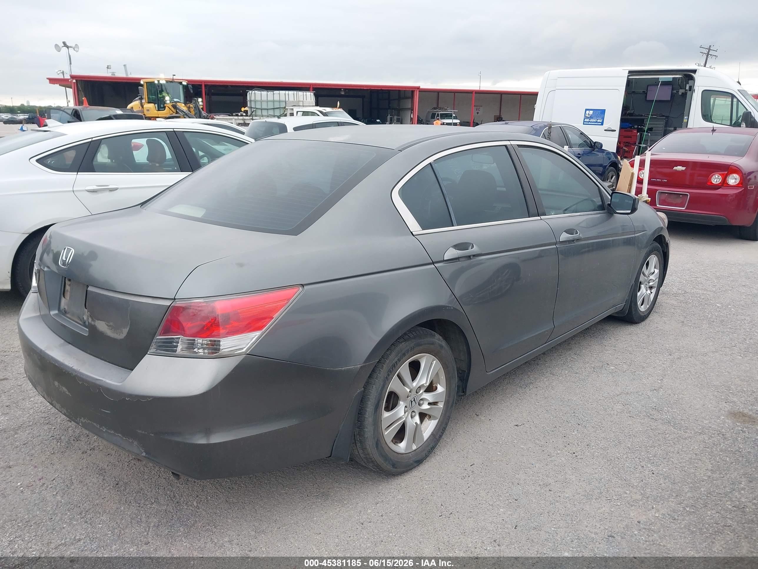 2008 Honda Accord 2.4 Lx-p Gray vin: JHMCP26408C039159
