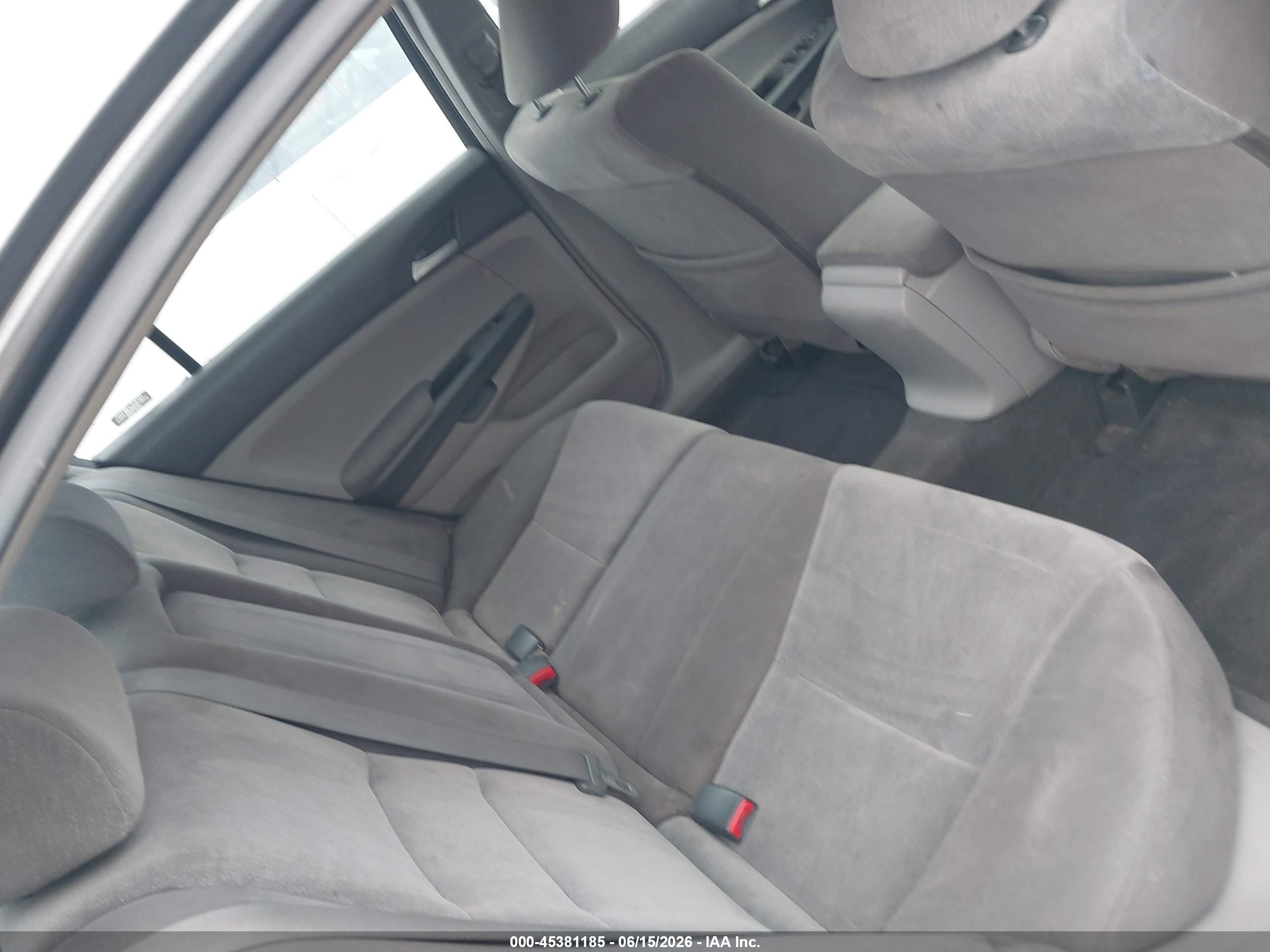 2008 Honda Accord 2.4 Lx-p Gray vin: JHMCP26408C039159