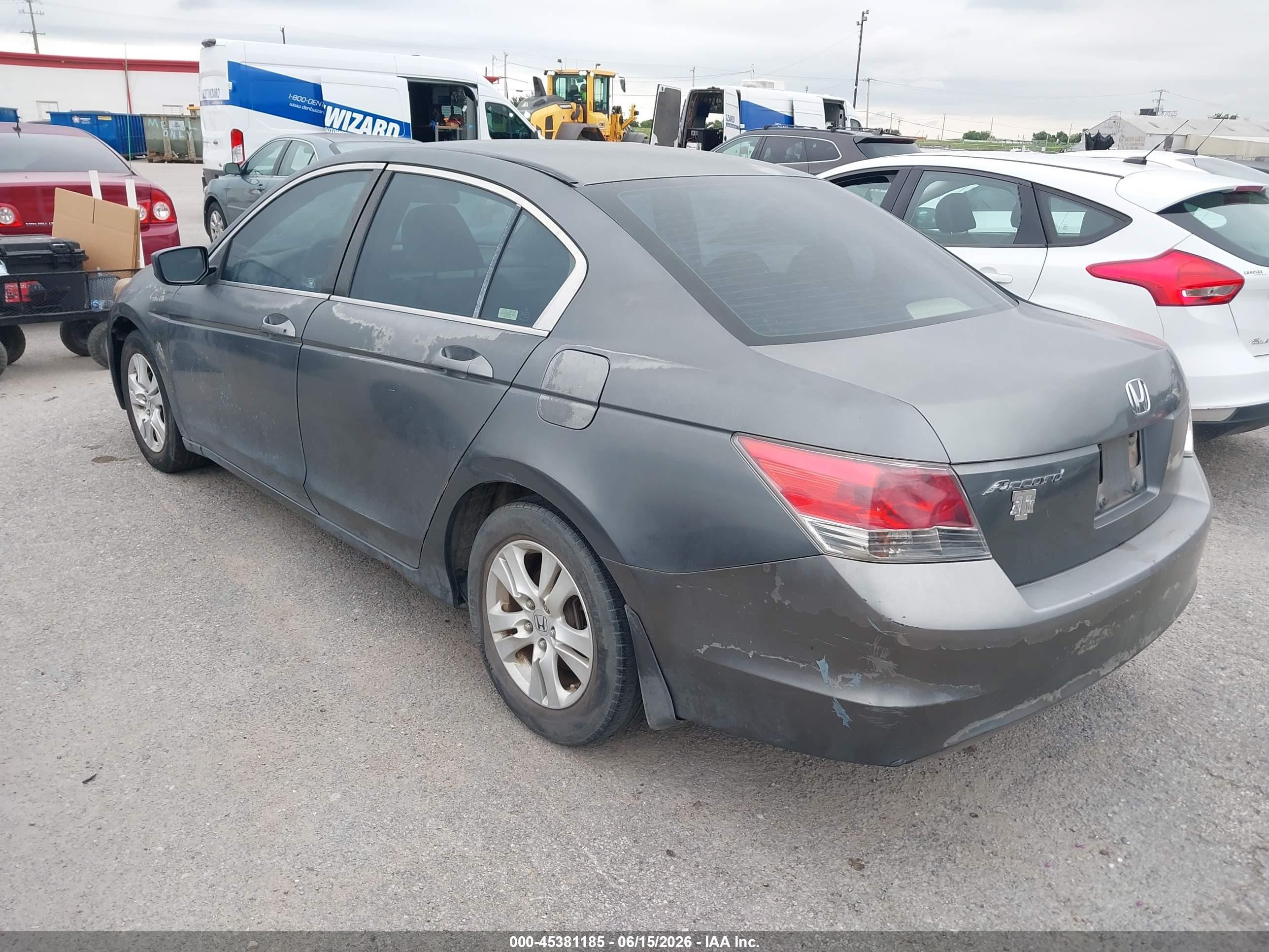 2008 Honda Accord 2.4 Lx-p Gray vin: JHMCP26408C039159