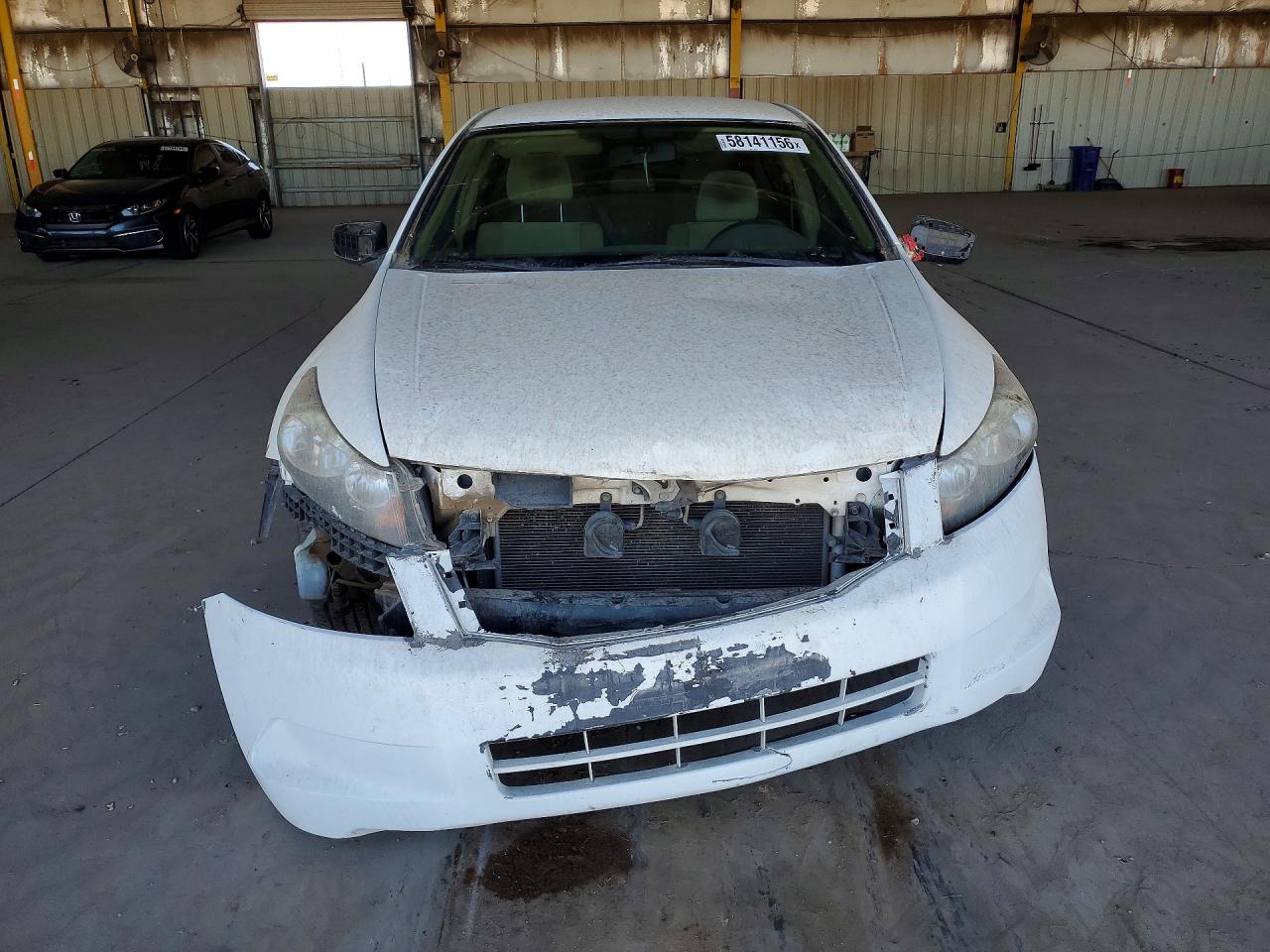 2008 Honda Accord Lxp White vin: JHMCP26408C040019