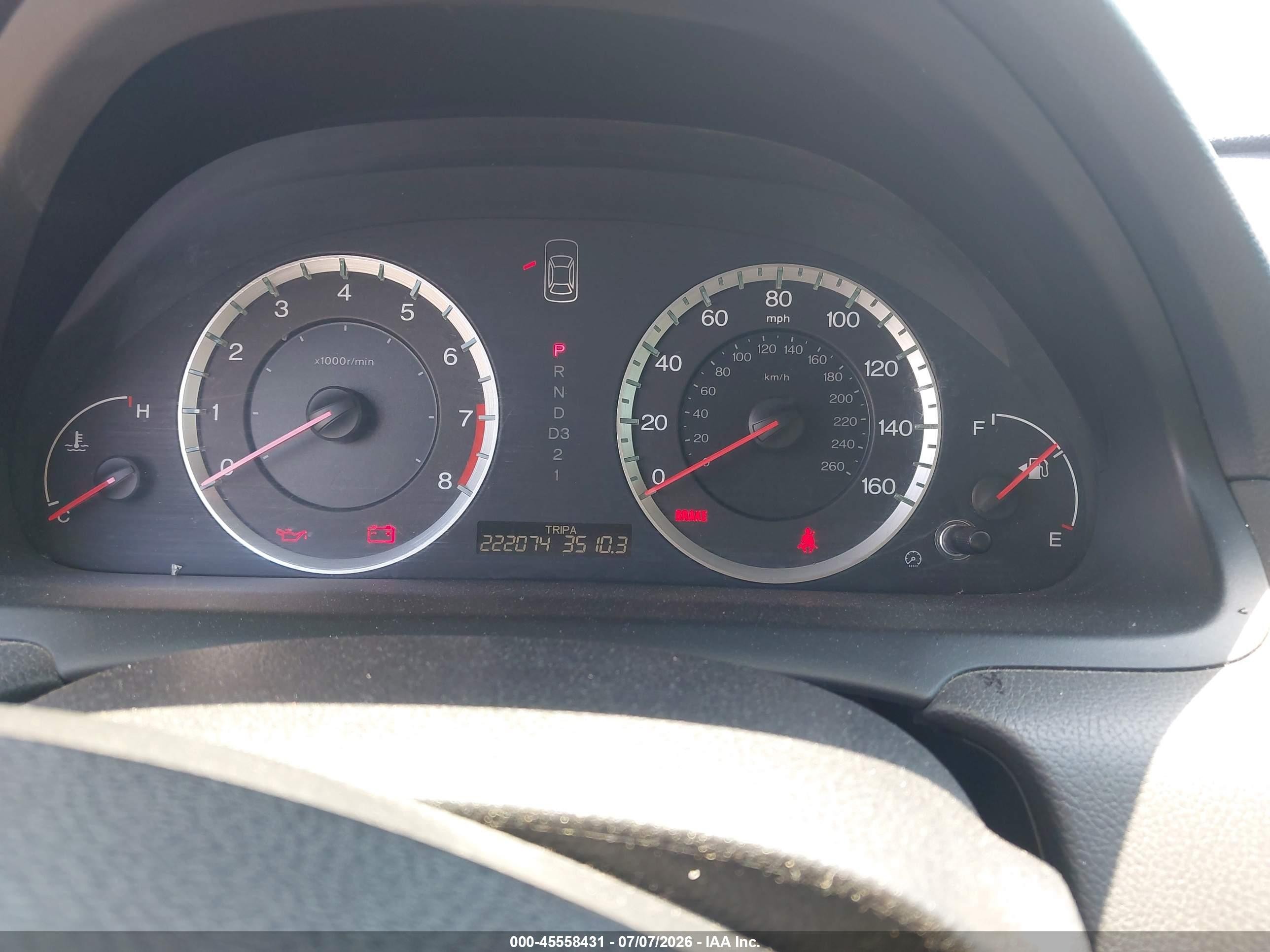 2008 Honda Accord 2.4 Lx-p Silver vin: JHMCP26408C047102