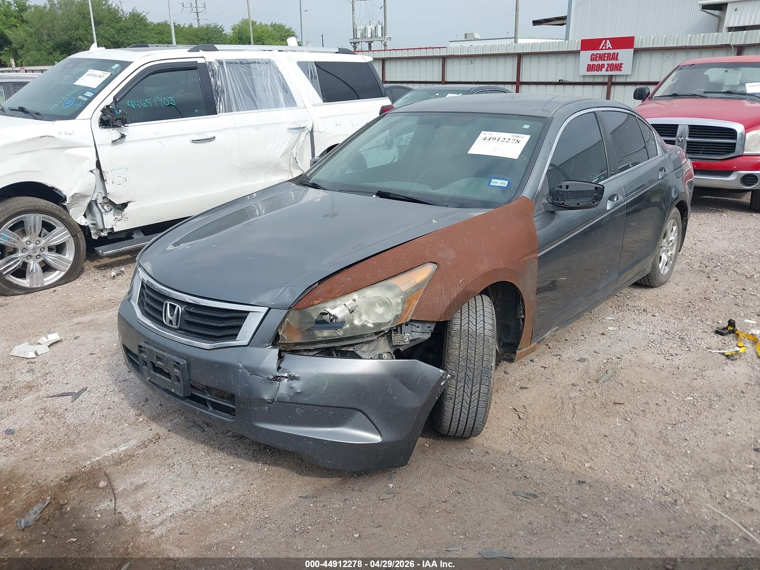 2008 Honda Accord 2.4 Lx-p Gray vin: JHMCP26408C066801