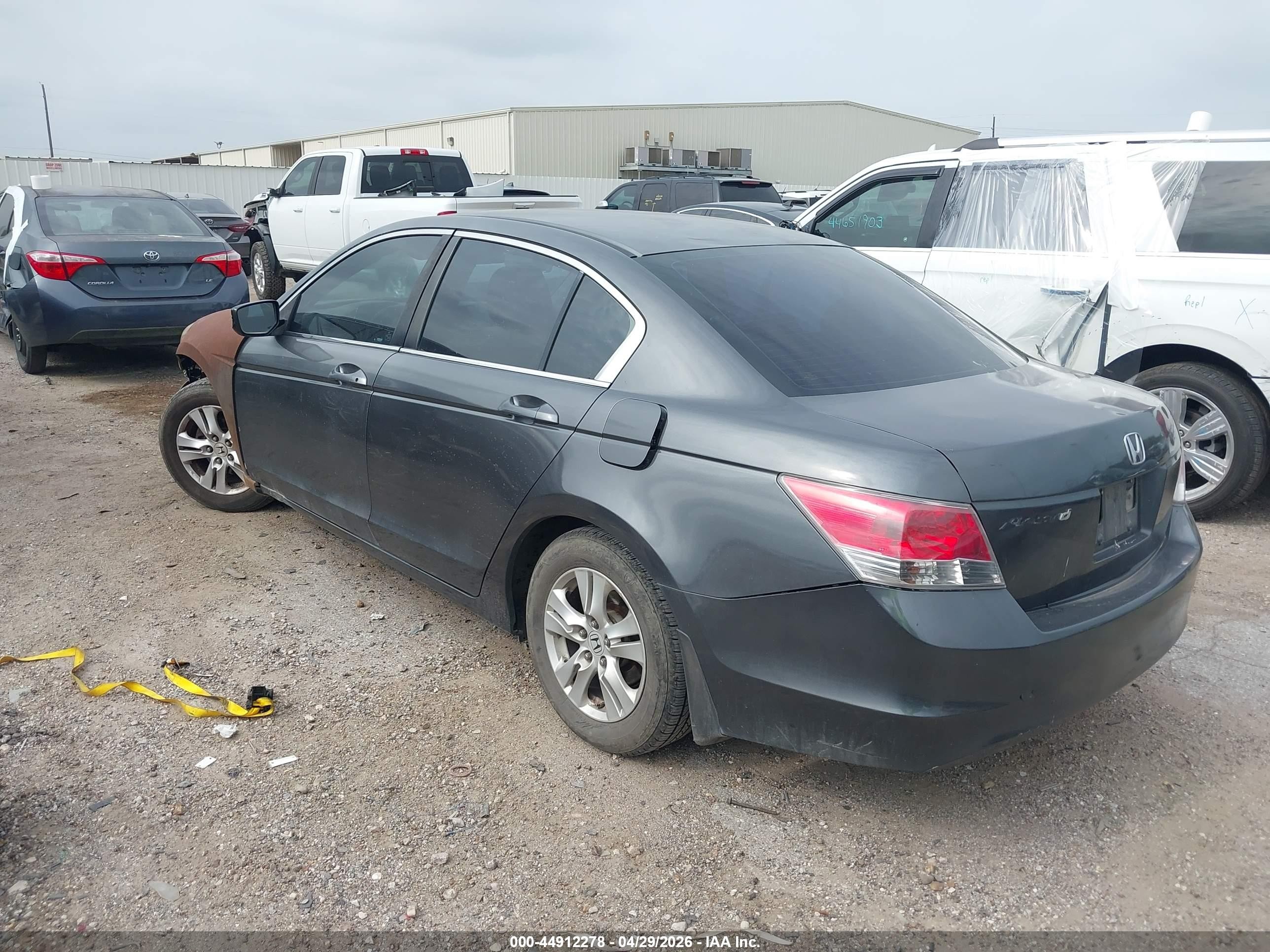 2008 Honda Accord 2.4 Lx-p Gray vin: JHMCP26408C066801
