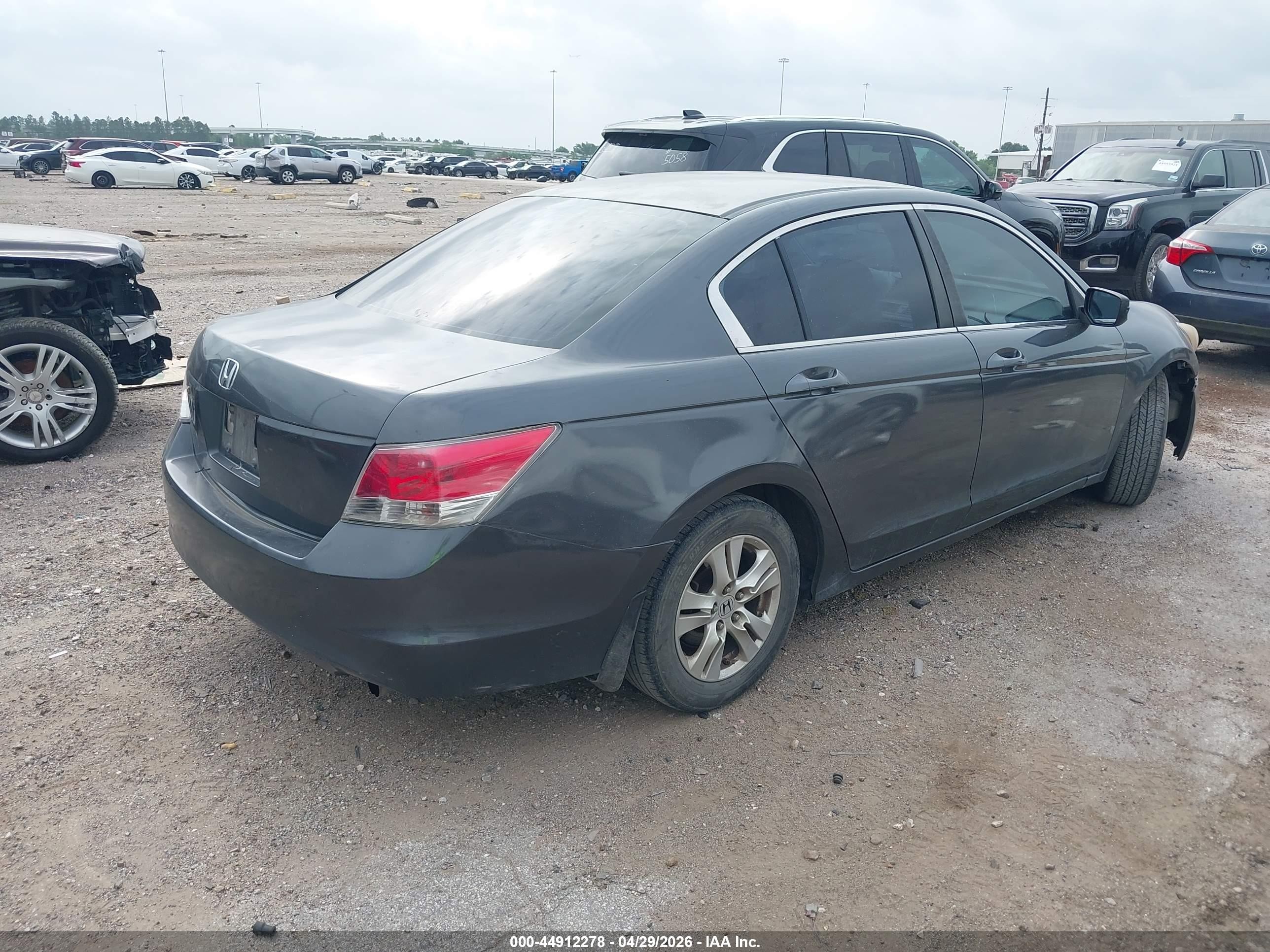 2008 Honda Accord 2.4 Lx-p Gray vin: JHMCP26408C066801