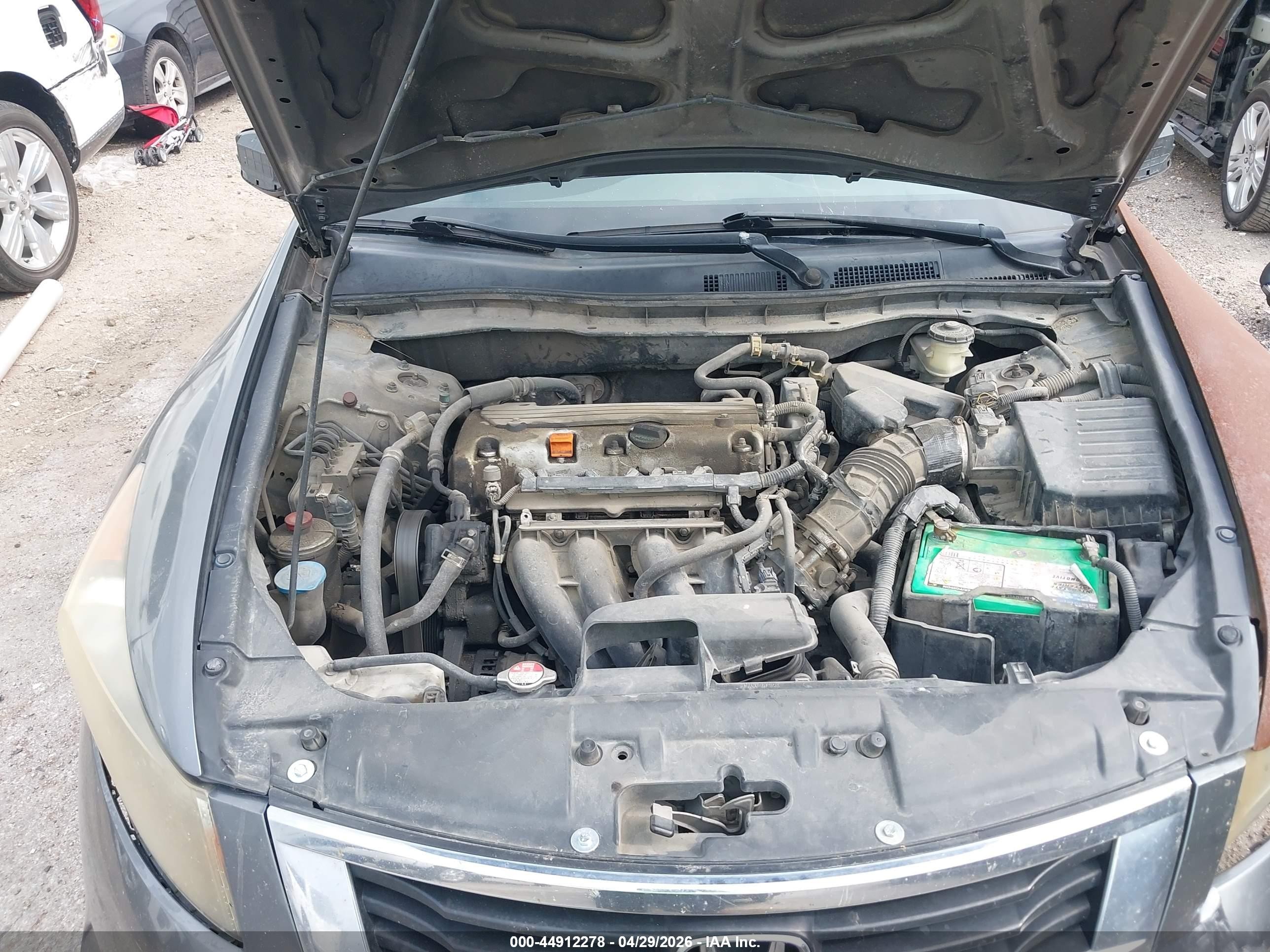 2008 Honda Accord 2.4 Lx-p Gray vin: JHMCP26408C066801
