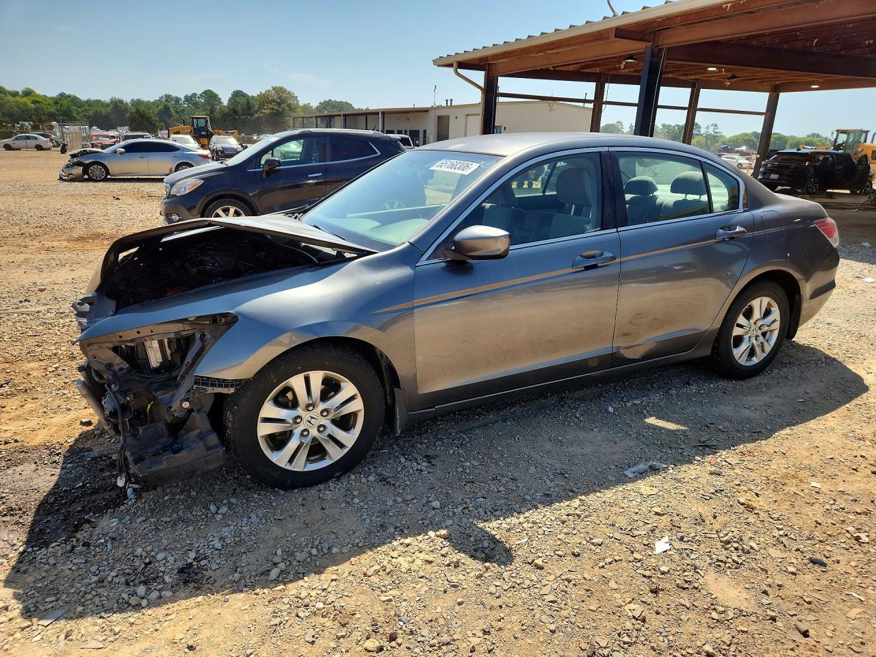2008 Honda Accord Lxp Silver vin: JHMCP26408C076924