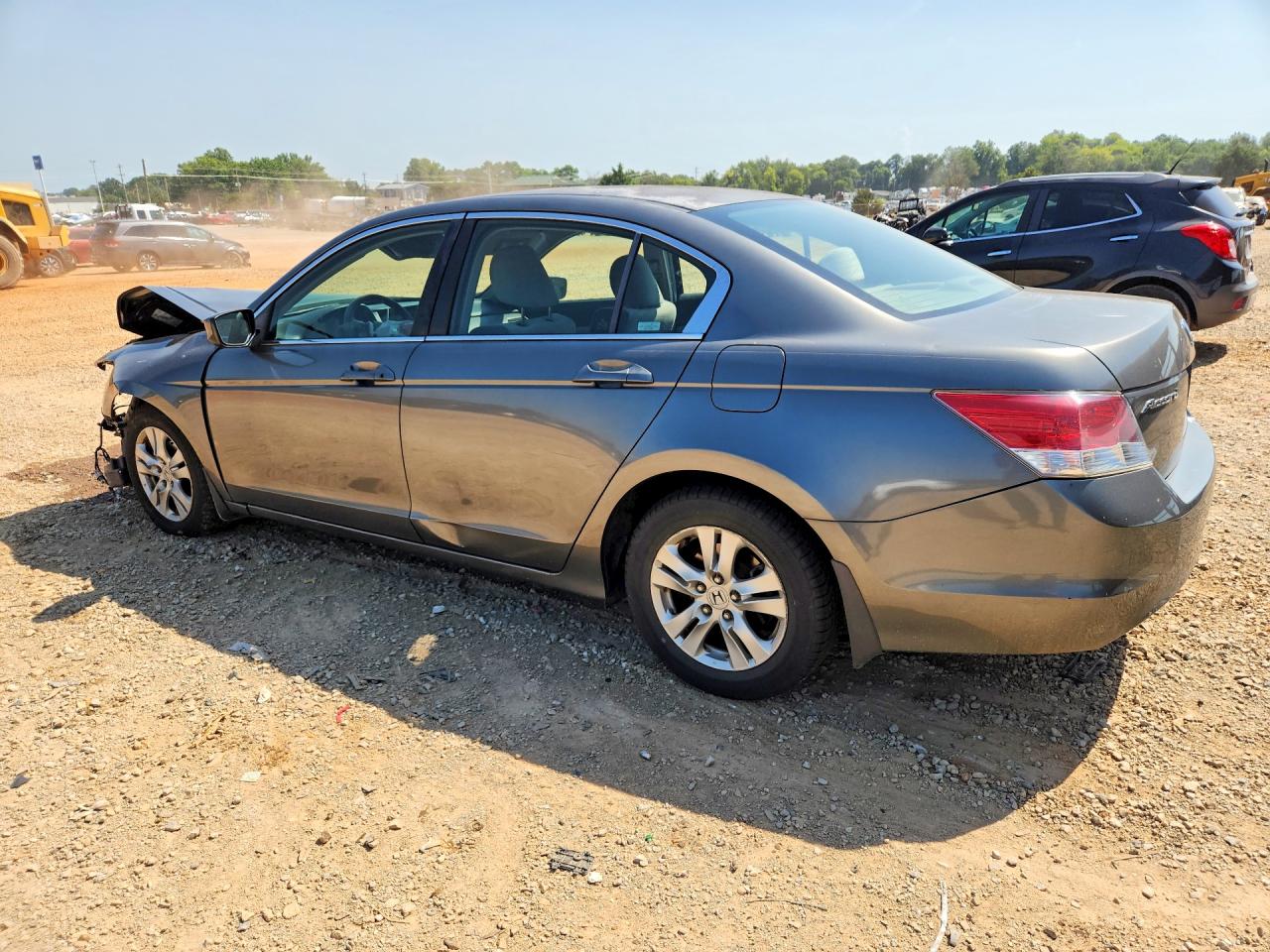 2008 Honda Accord Lxp Silver vin: JHMCP26408C076924