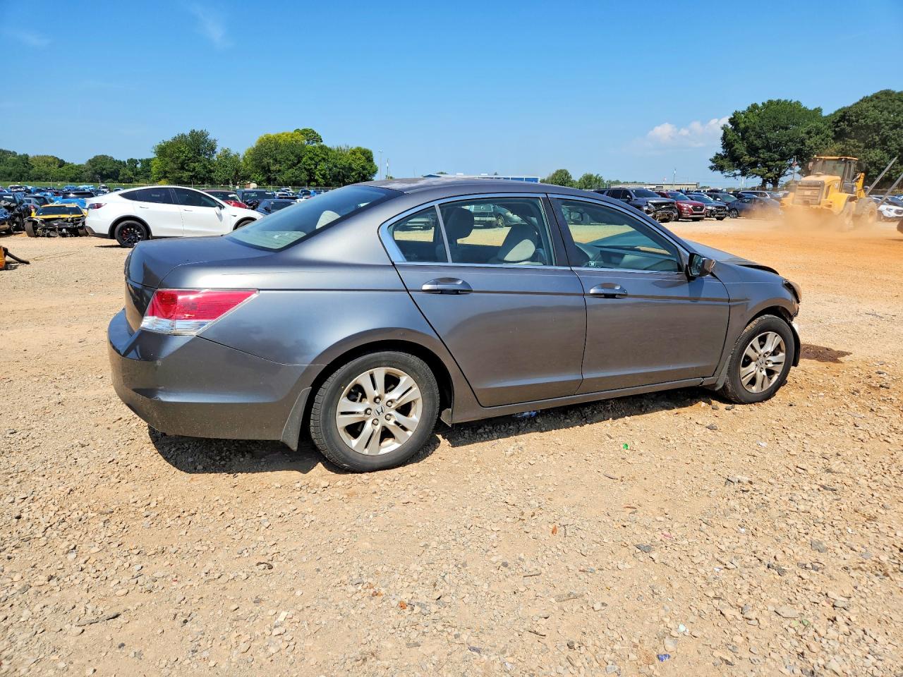 2008 Honda Accord Lxp Silver vin: JHMCP26408C076924