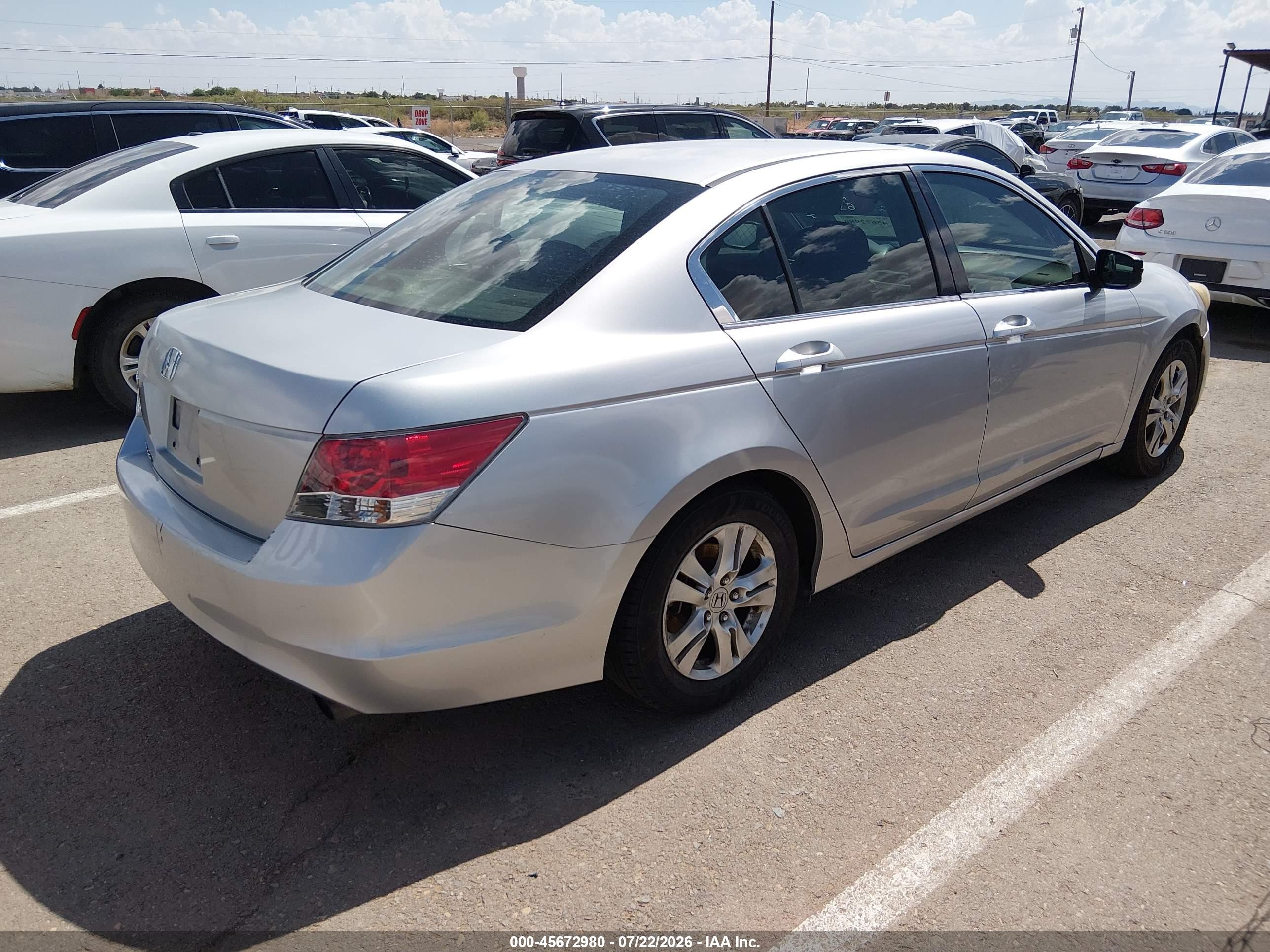 2009 Honda Accord 2.4 Lx-p Серебряный vin: JHMCP26409C005224
