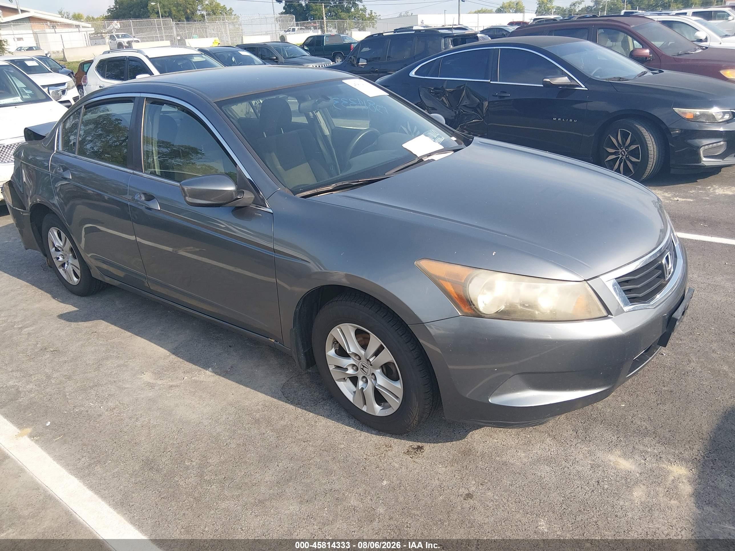 2008 Honda Accord 2.4 Lx-p Gray vin: JHMCP26418C024363