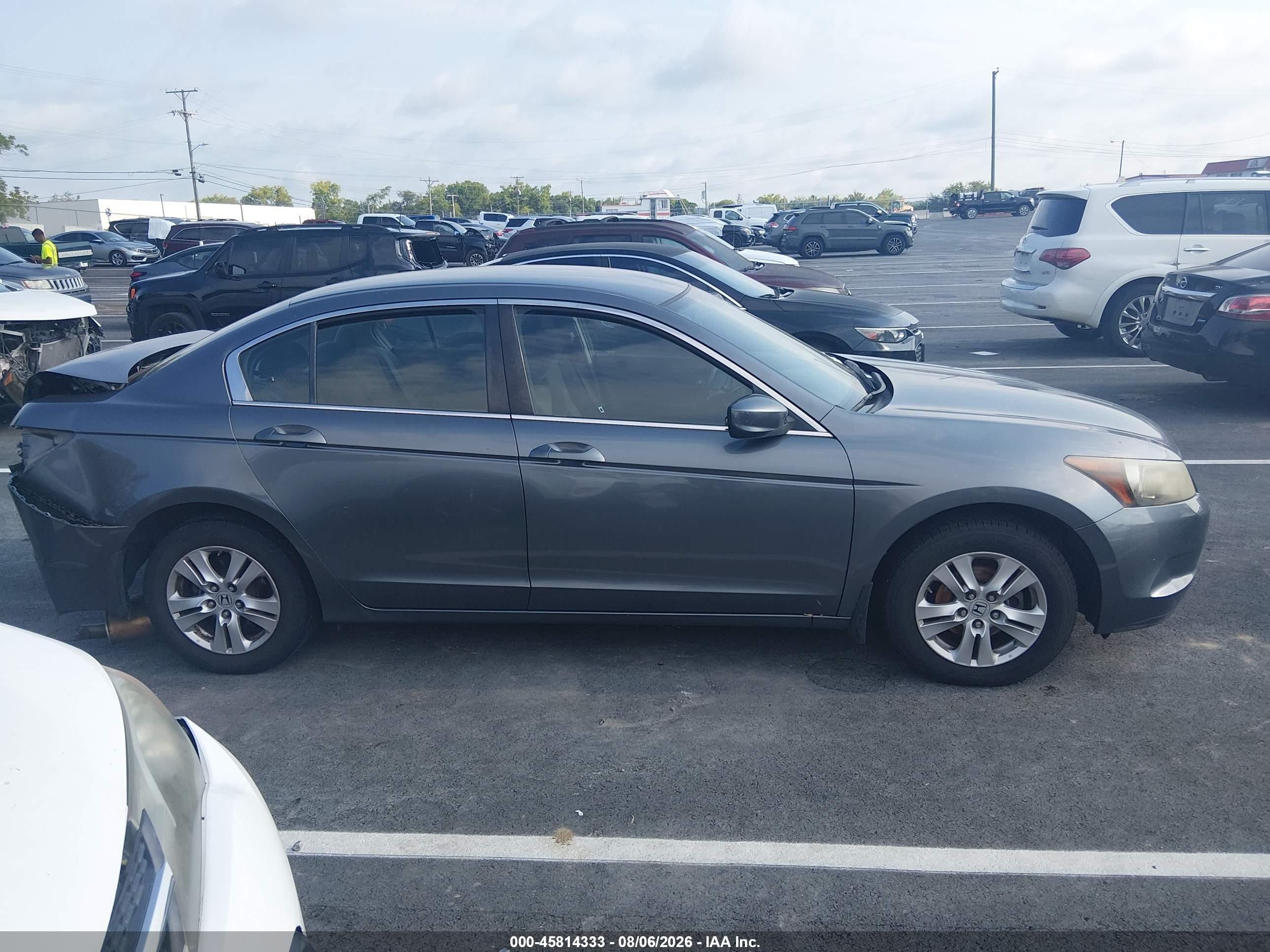 2008 Honda Accord 2.4 Lx-p Gray vin: JHMCP26418C024363