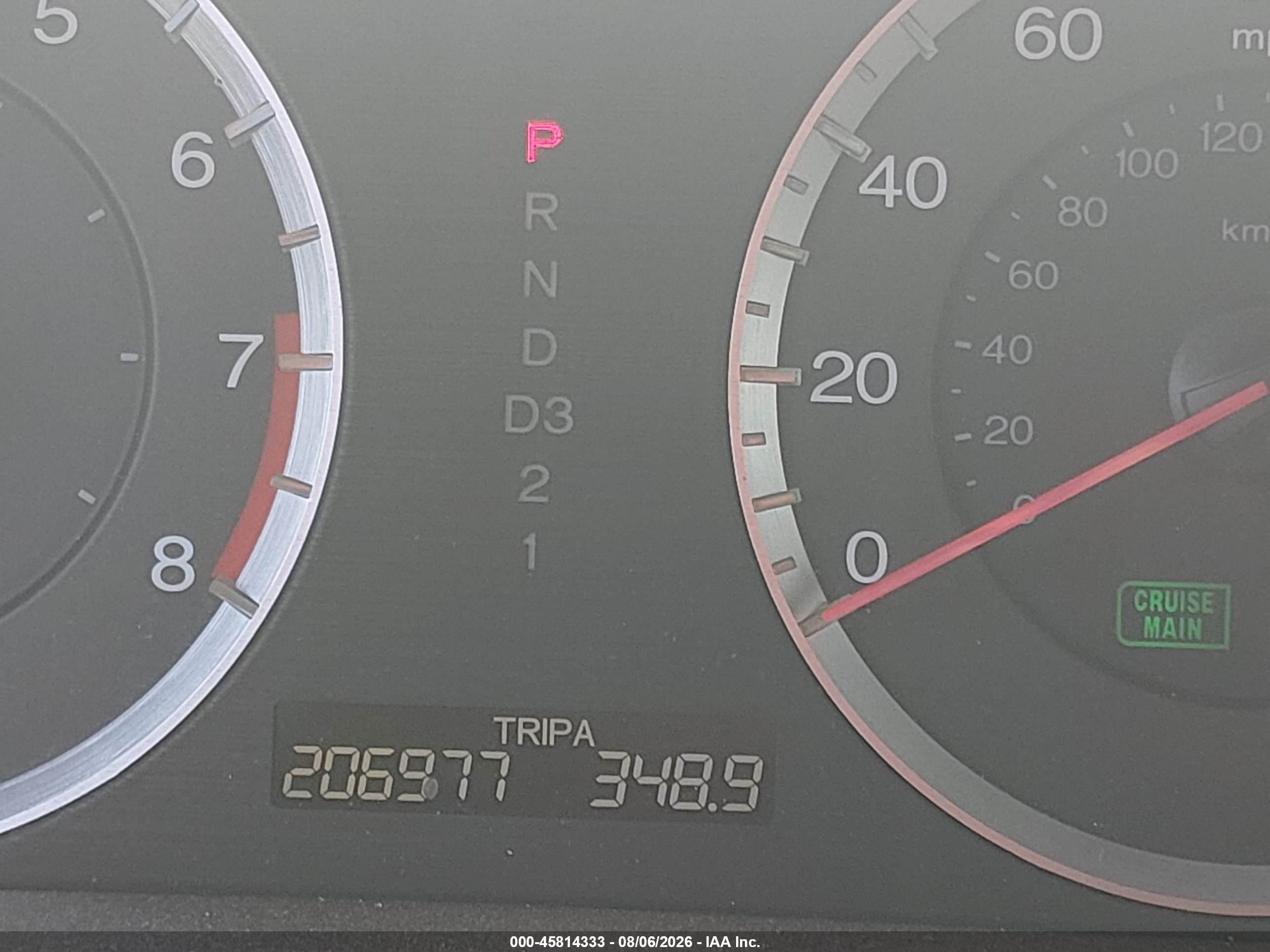 2008 Honda Accord 2.4 Lx-p Gray vin: JHMCP26418C024363