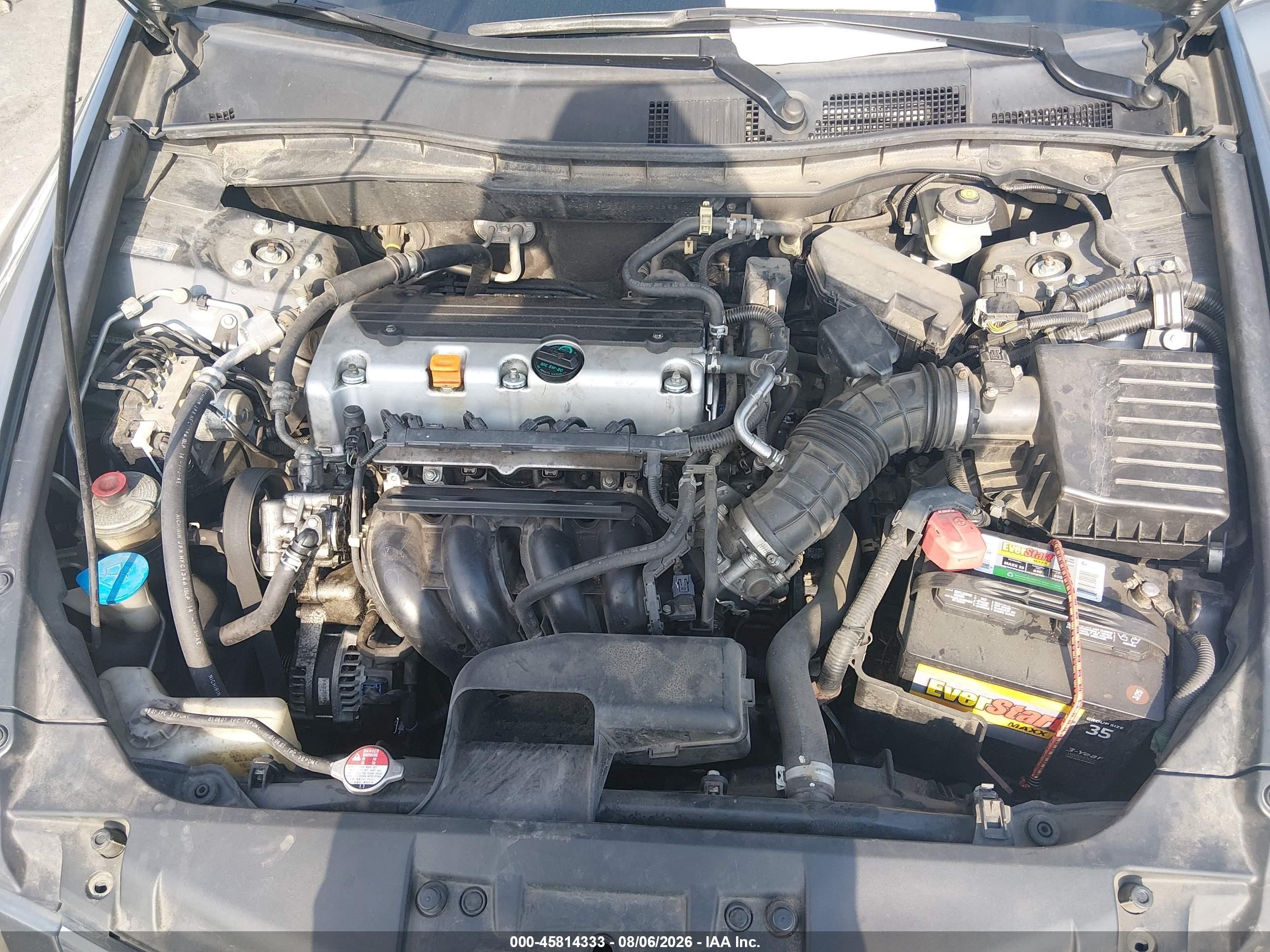 2008 Honda Accord 2.4 Lx-p Gray vin: JHMCP26418C024363